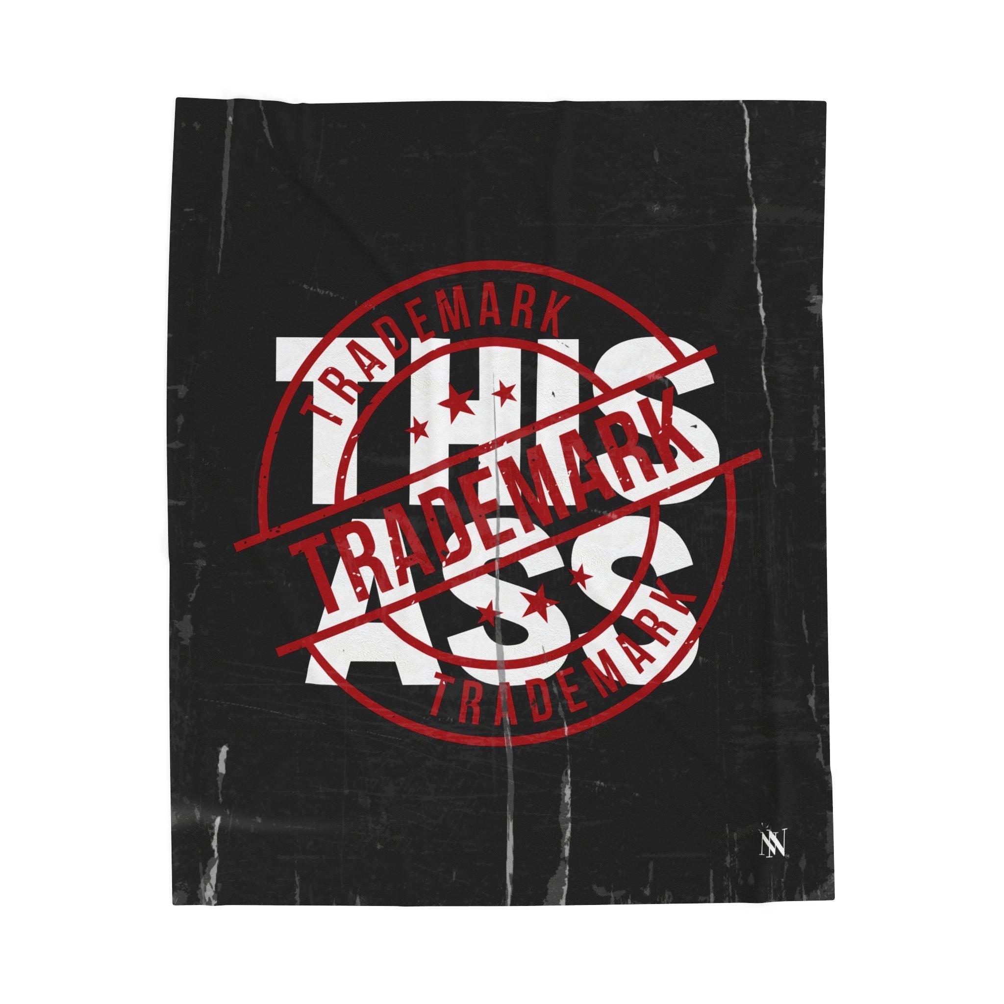 Trademark This Ass | Mix & Match Fun-Flirty Loversā Blankets