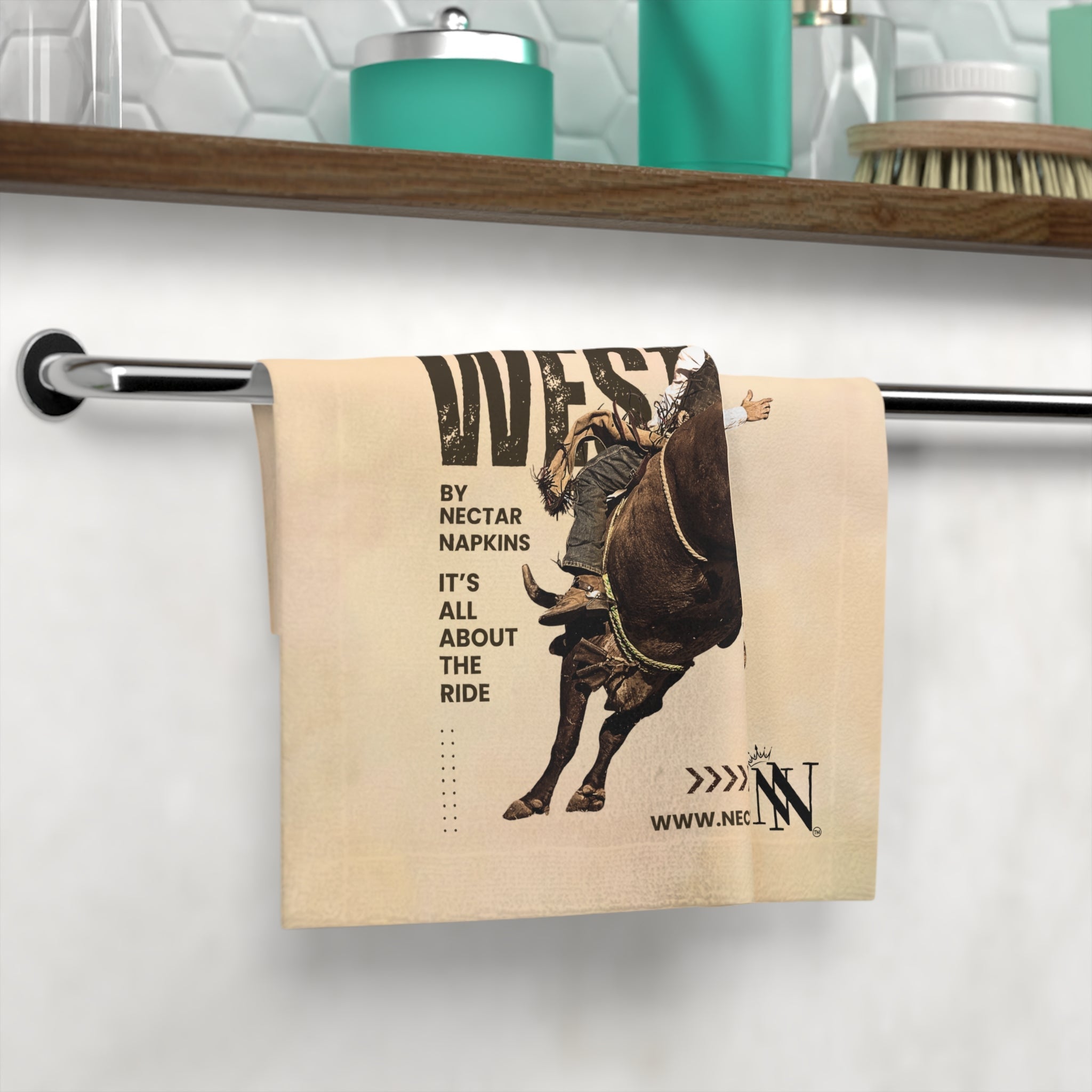 Wild West Poster | Mix & Match Lils’ Fun-Flirty Lovers’ Towels