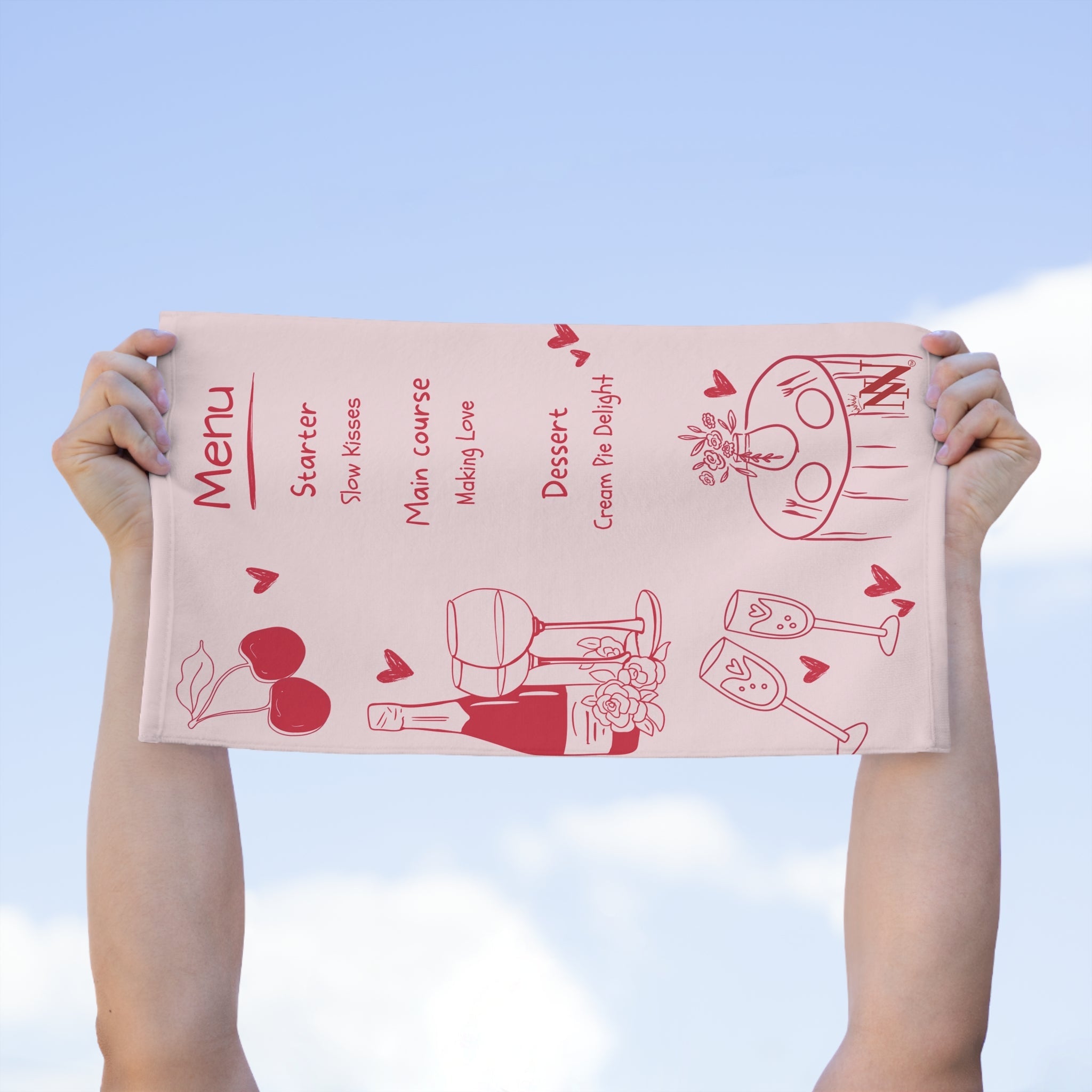 The Menu | Mix & Match Soft Fun-Flirty Lovers’ Towels