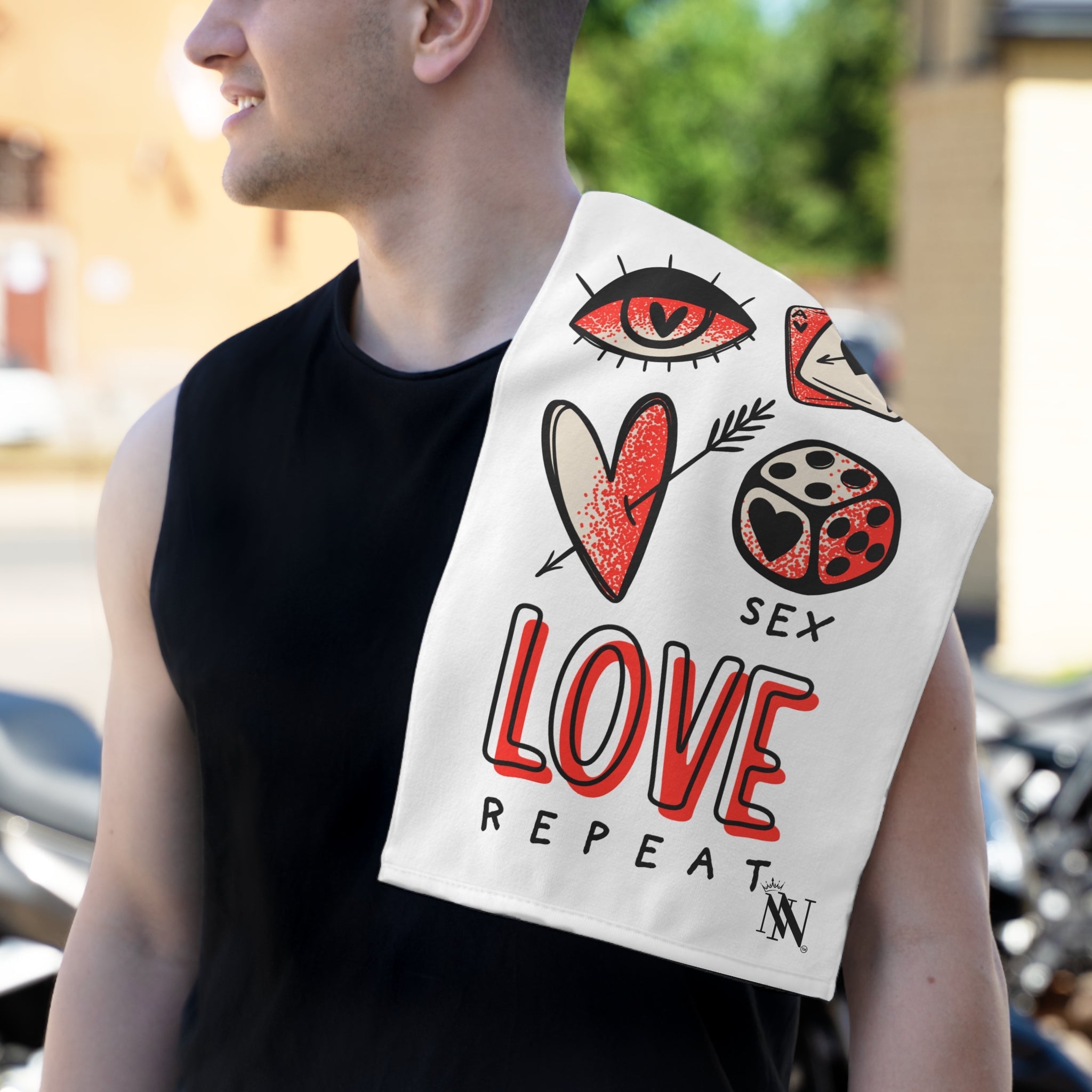Sex Love Repeat Sex Towel