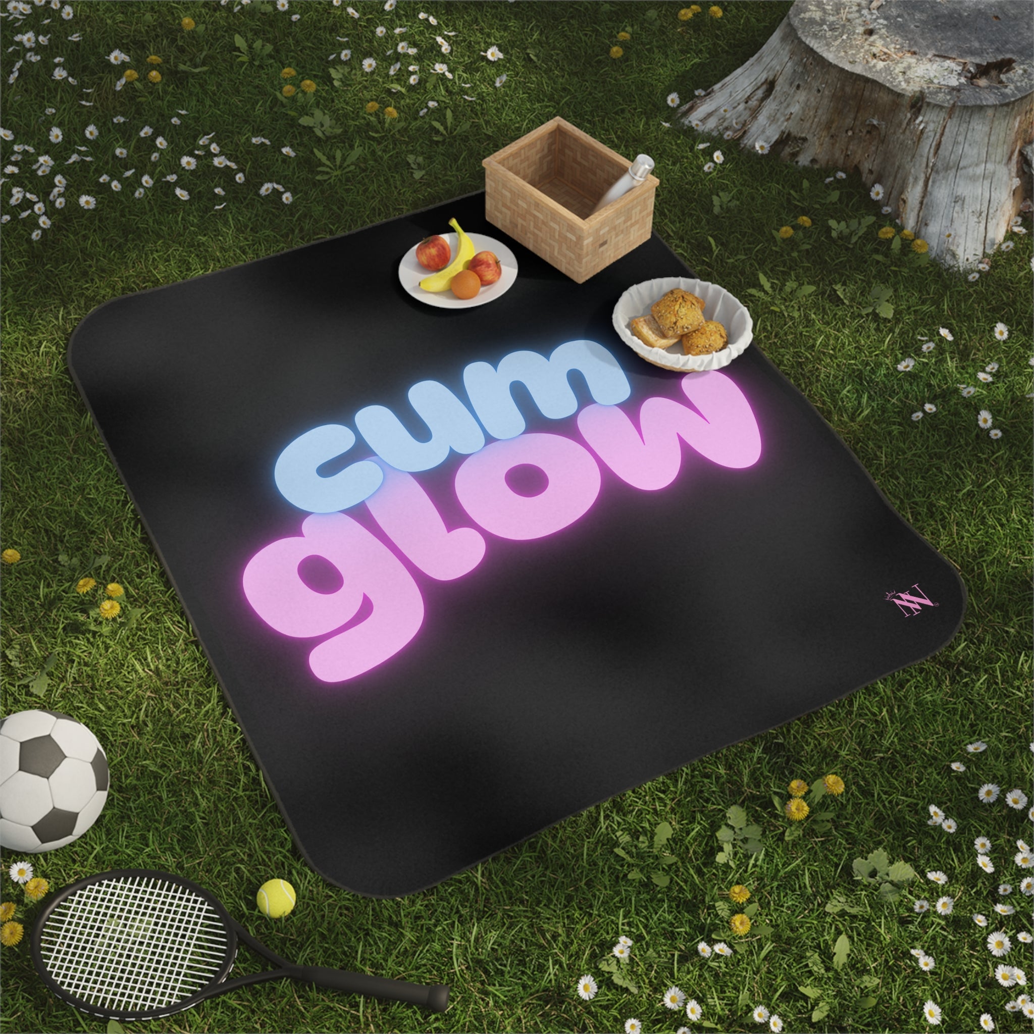 Cum Glow | Mix Match Fun-Flirty Lovers’ Water-Resistant Blankets