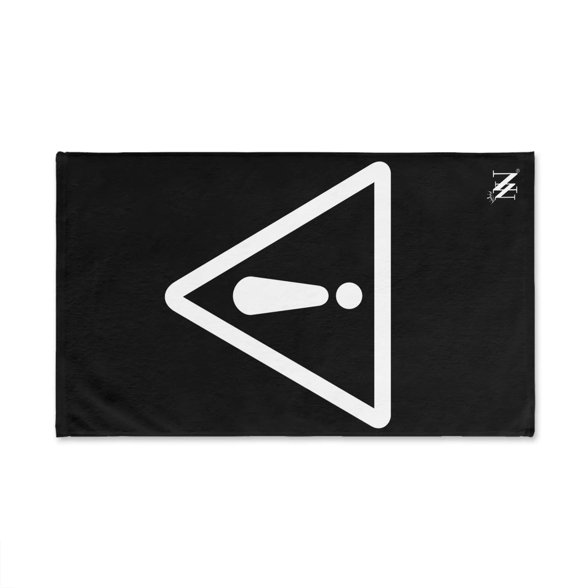 Black and White Caution | Mix & Match Classic Fun-Flirty Lovers’ Towels