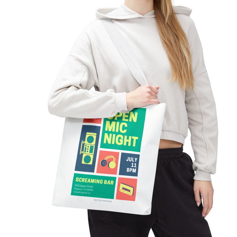 Open Mic Night | Mix & Match Fun-Flirty Lovers’ Totes