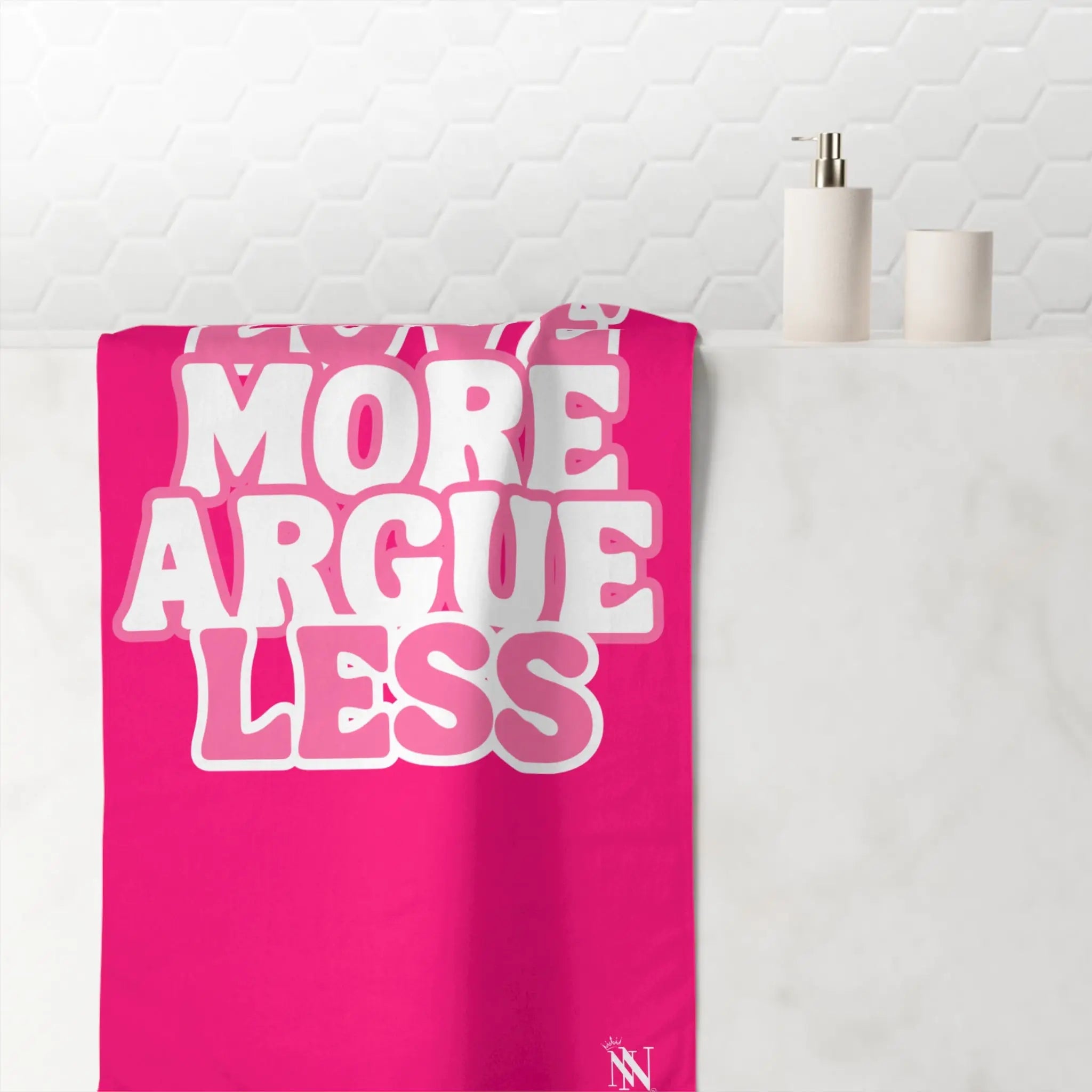 Love More Argue Less Big Anal Play Sex Towel