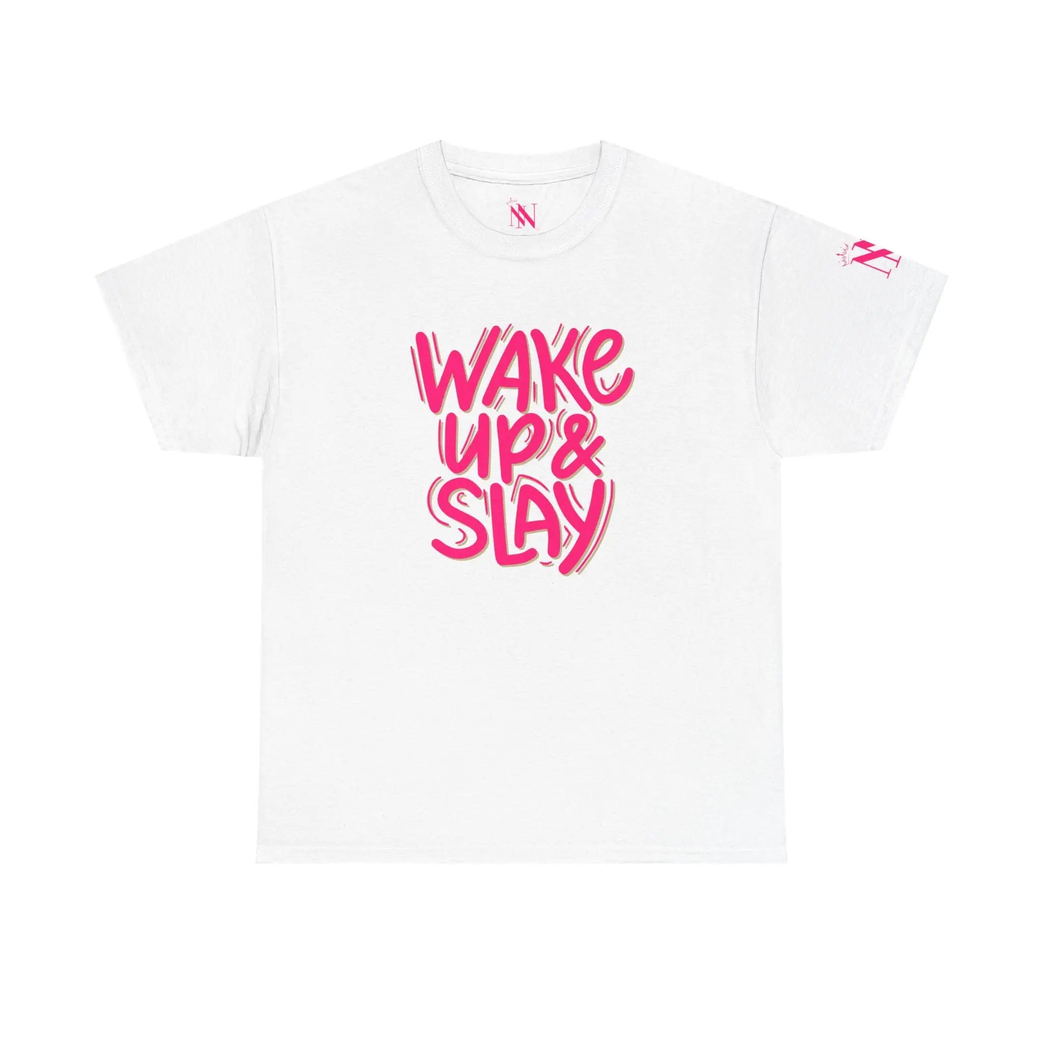 Wake Up & Slay | Mix & Match Cotton Unisex Fun-Flirty Loversβ T-Shirts