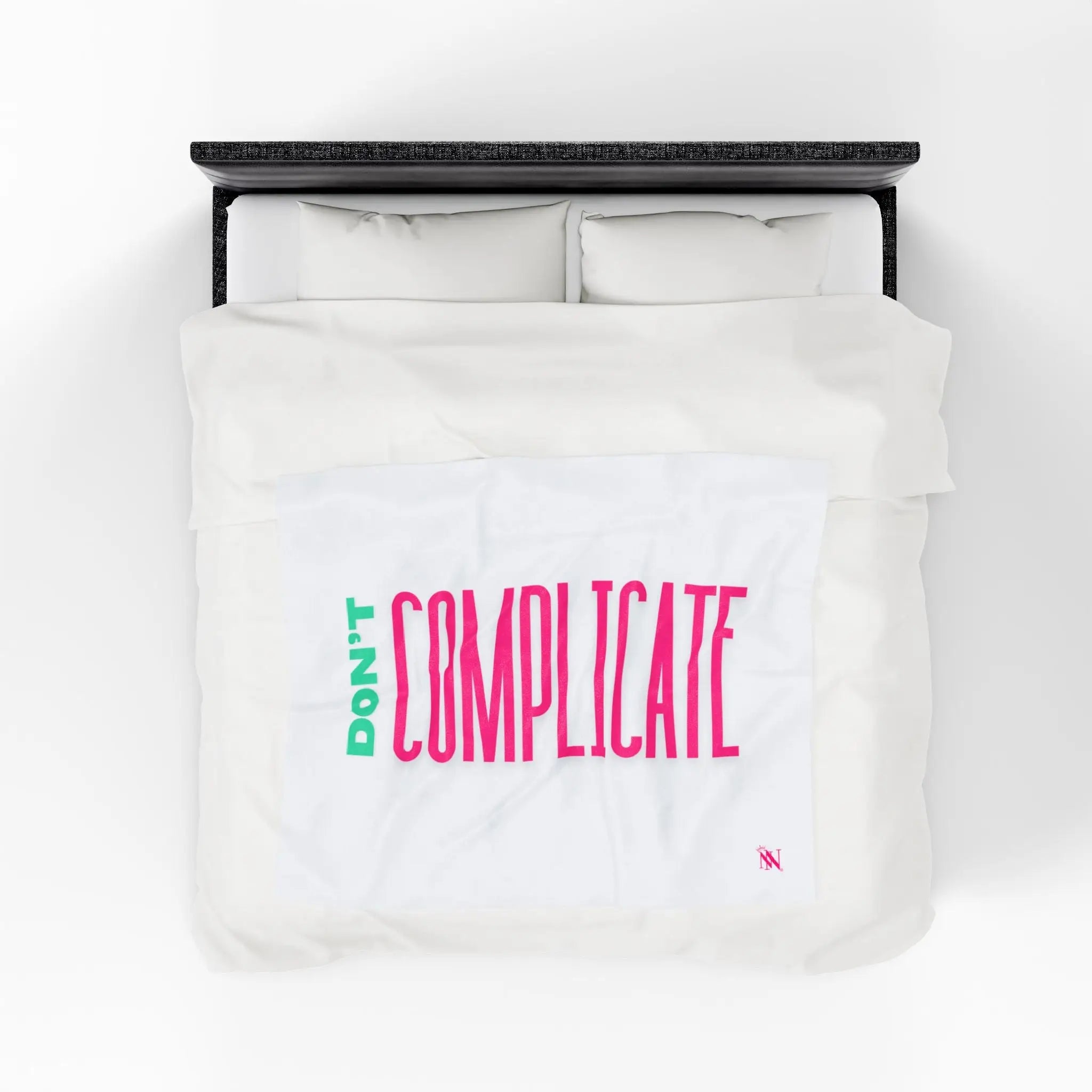 Don’t Complicate | Mix & Match Fun-Flirty Lovers’ Blankets