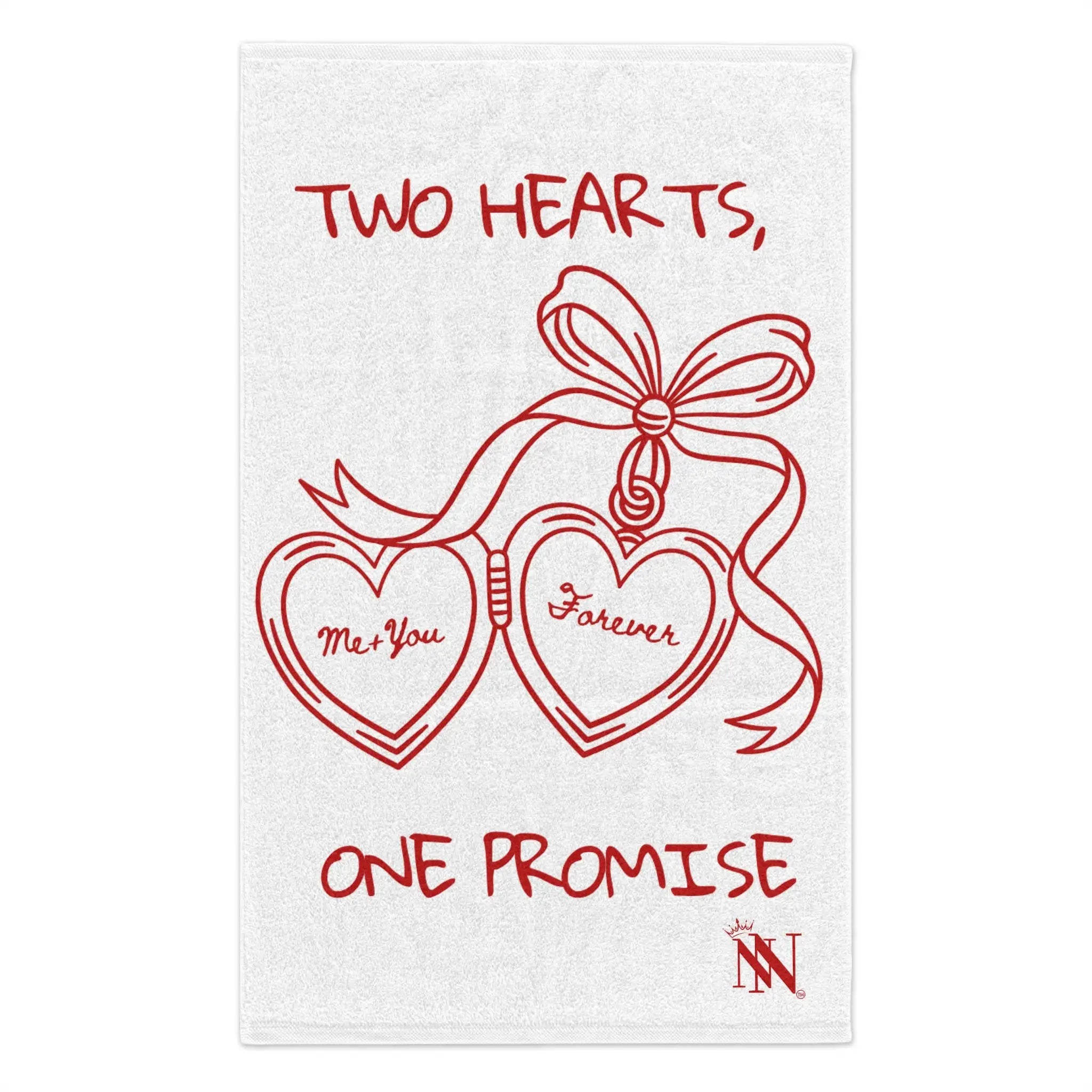 Two Hearts One Promise Sex Towel
