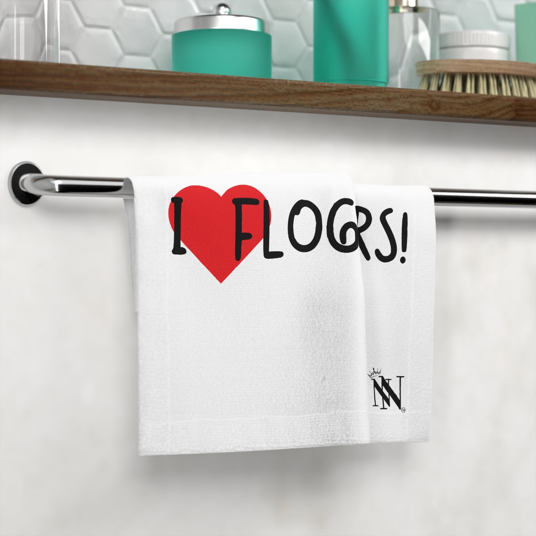 I Love Floggers | Mix & Match Lils’ Fun-Flirty Lovers’ Towels