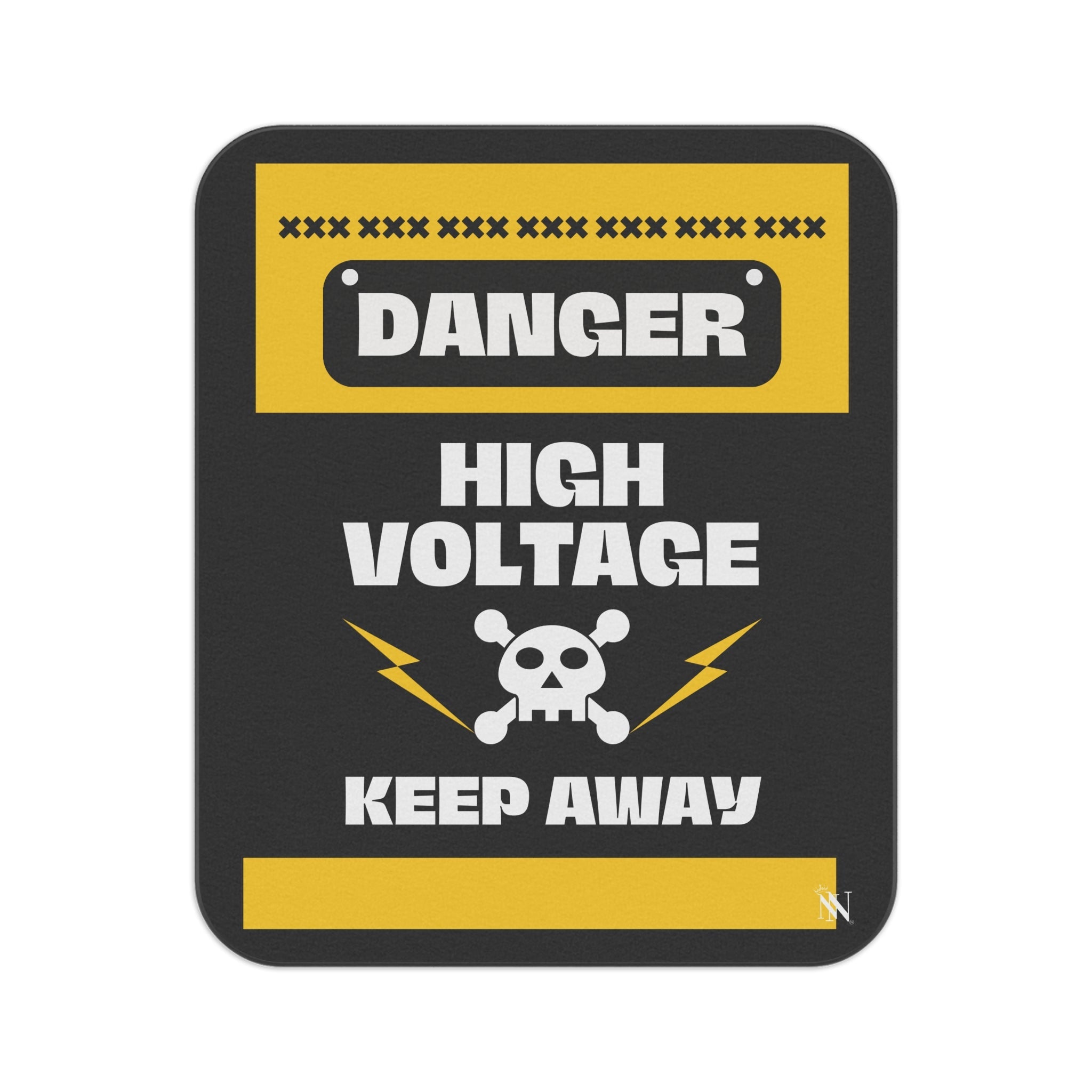 Danger High Voltage | Mix Match Fun-Flirty Lovers’ Water-Resistant Blankets