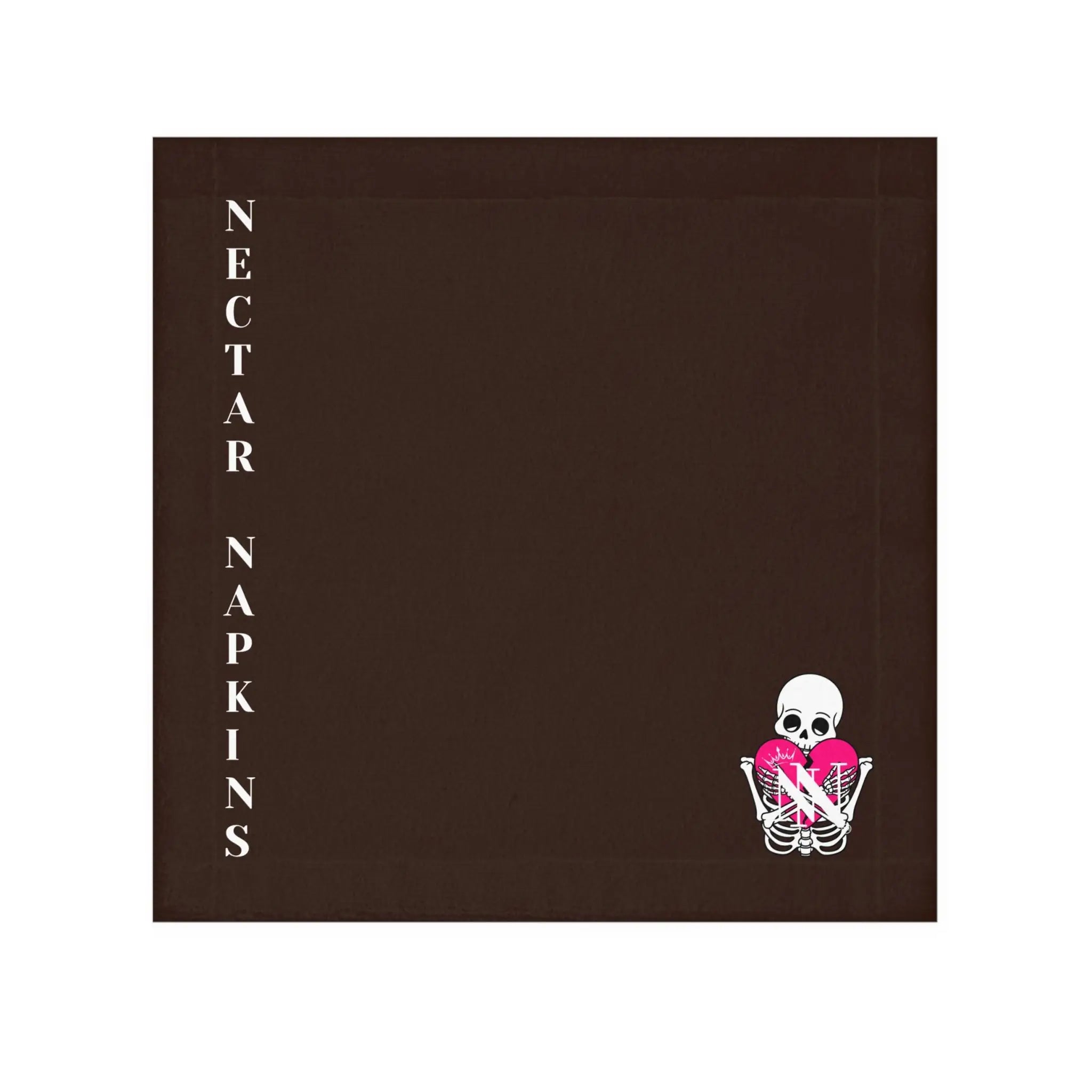 Nectar Napkins Brand Chocolate Microfiber Nut Rag