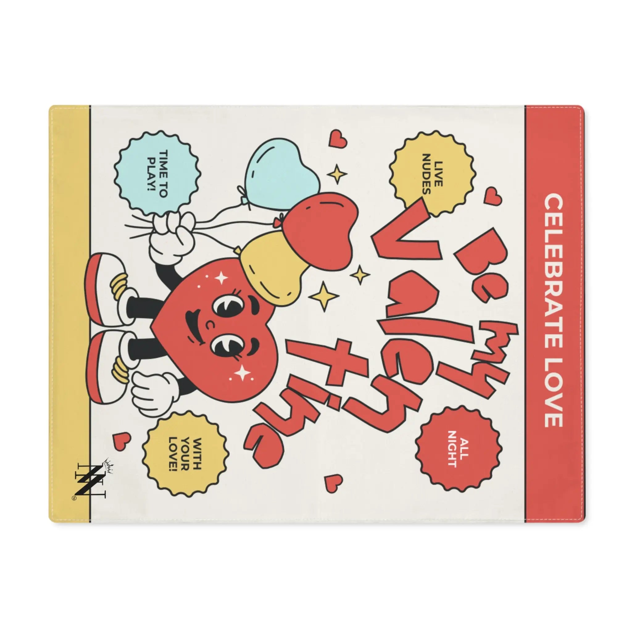 Be My Valentine | Mix & Match Playful Fun-Flirty Lovers’ Toy Mats