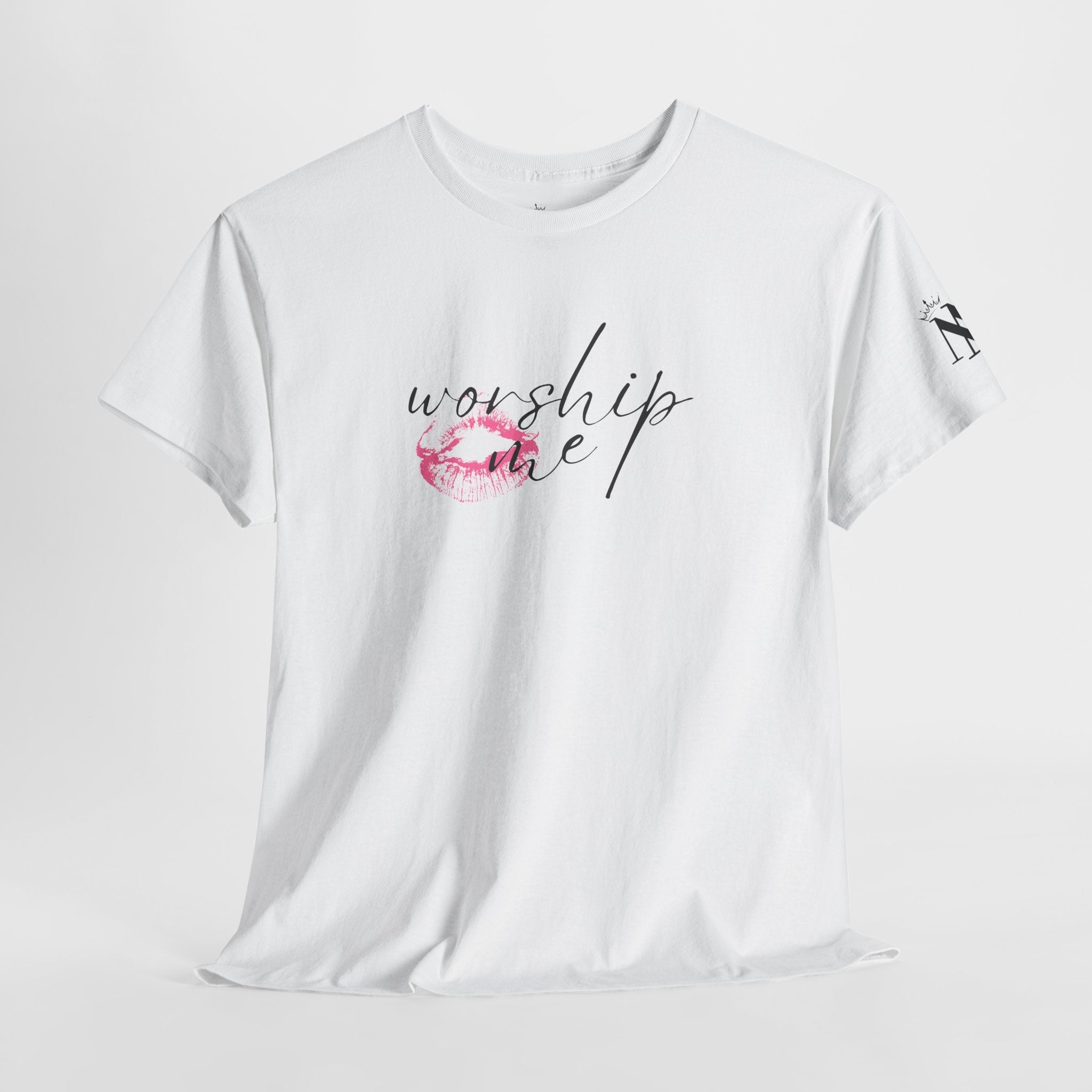 Worship Me | Mix & Match Cotton Unisex Fun-Flirty Lovers’ T-Shirts