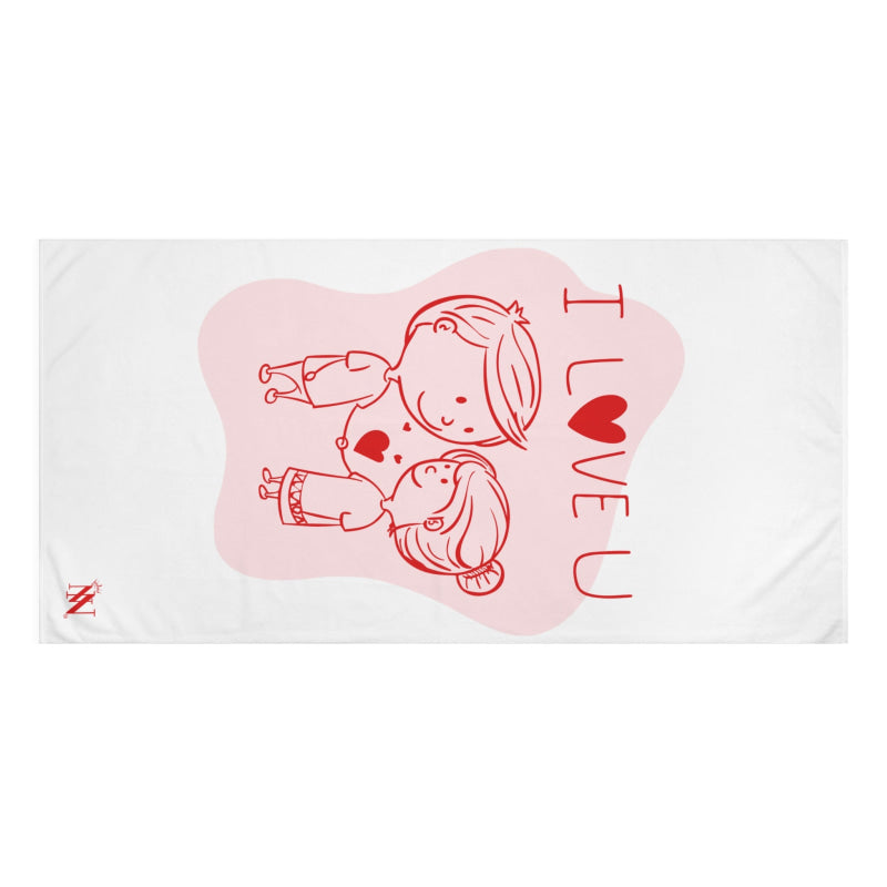 I Love You Couple | Mix & Match XL Fun-Flirty Lovers’ Towels