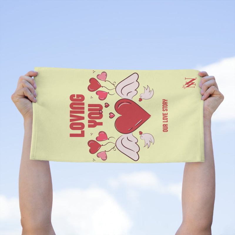 Loving You | Mix & Match Soft Fun-Flirty Lovers’ Towels