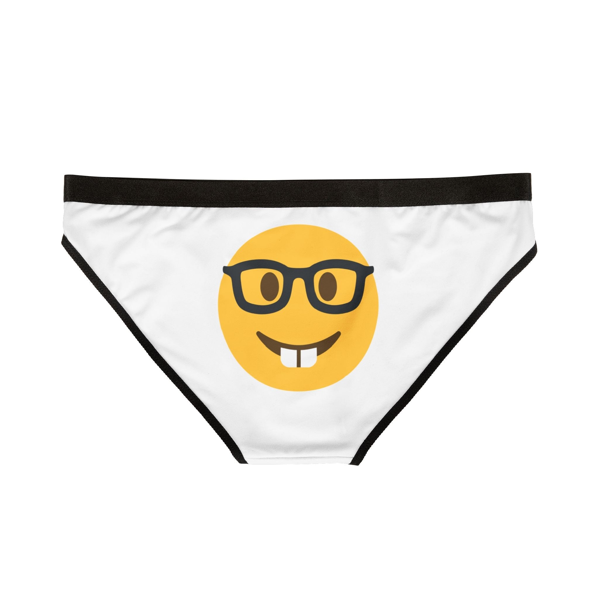 Sexy Nerd Emoji | Mix & Match Women’s Fun-Flirty Lovers’ Panties
