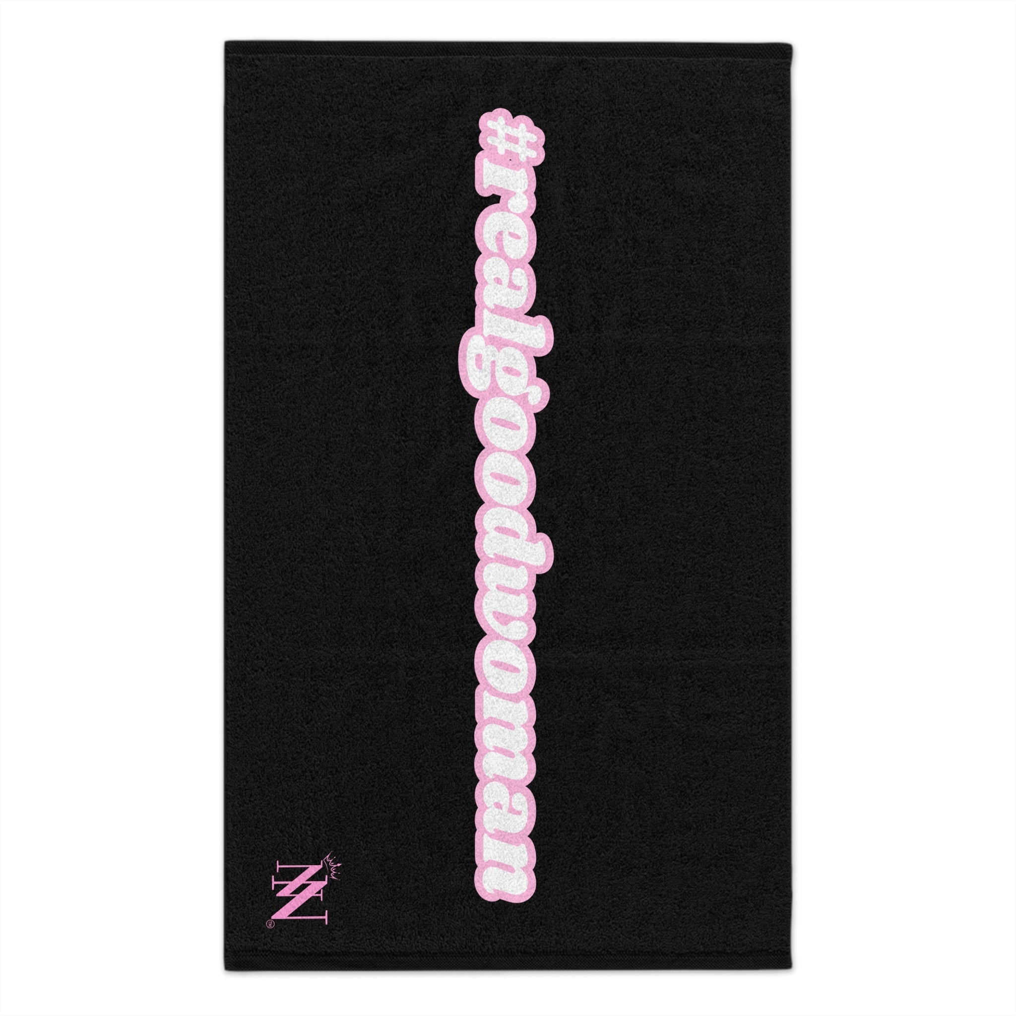 #realgoodwoman Black | Mix & Match Soft Fun-Flirty Loversâ Towels