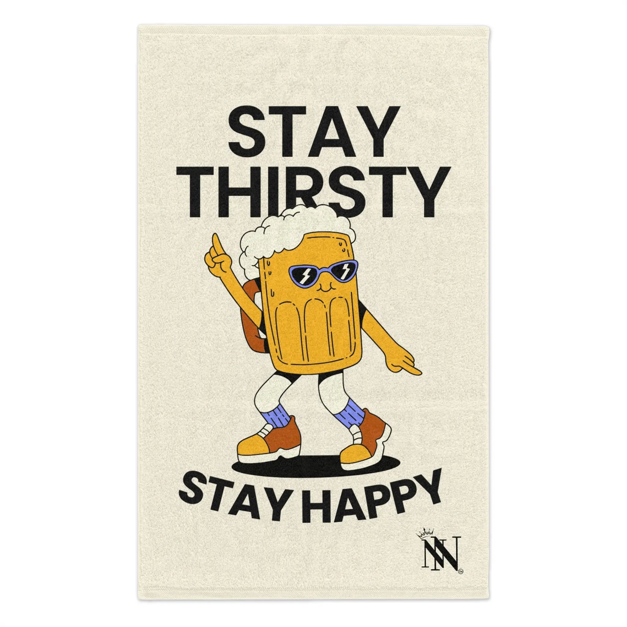 Stay Thirsty Stay Happy Microfiber Towel
