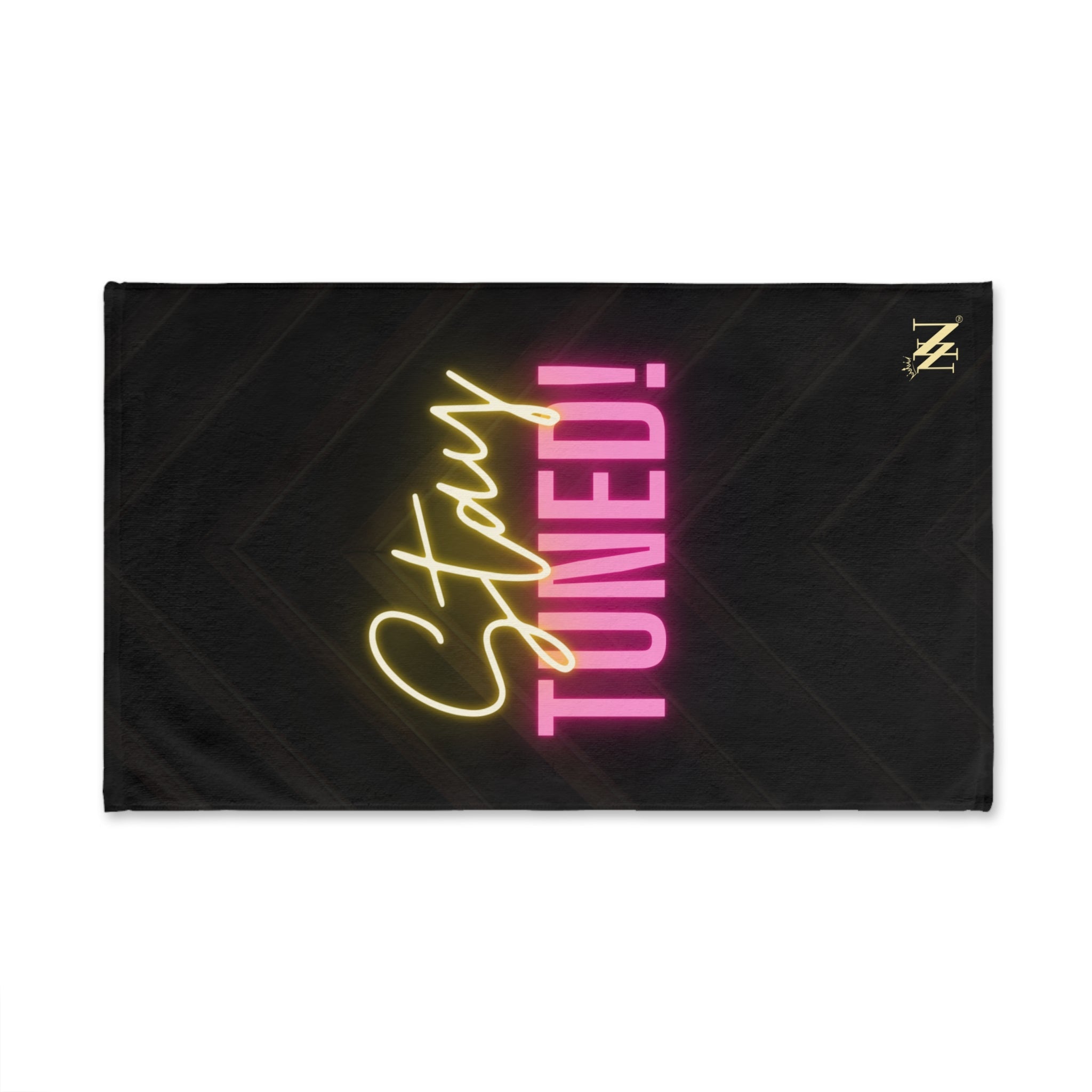Stay Tuned! Neon Cum Towel