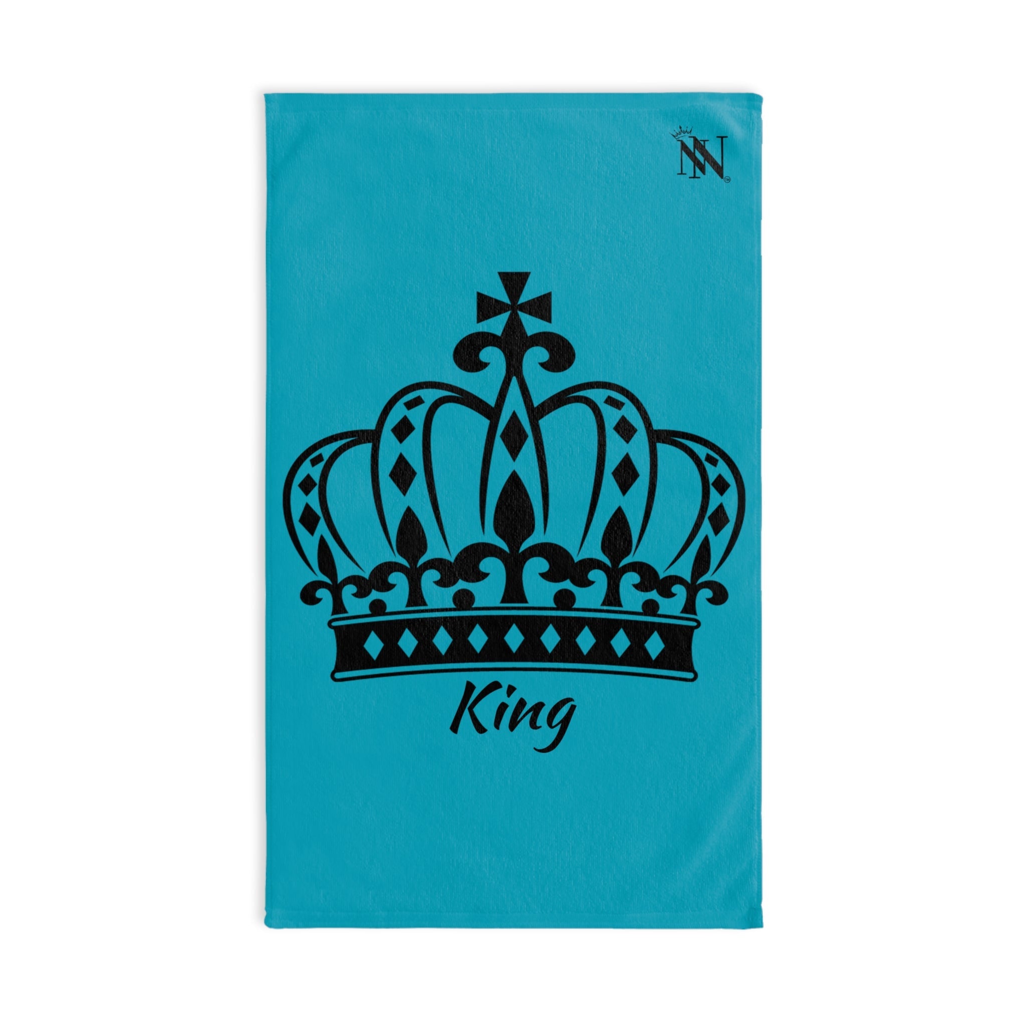 Large Crown King Teal | Mix & Match Classic Fun-Flirty Loversâ Towels