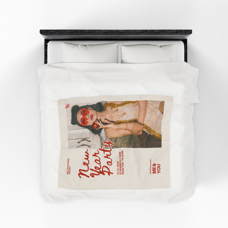 New Year Party | Mix & Match Soft Fun-Flirty Lovers’ Blankets