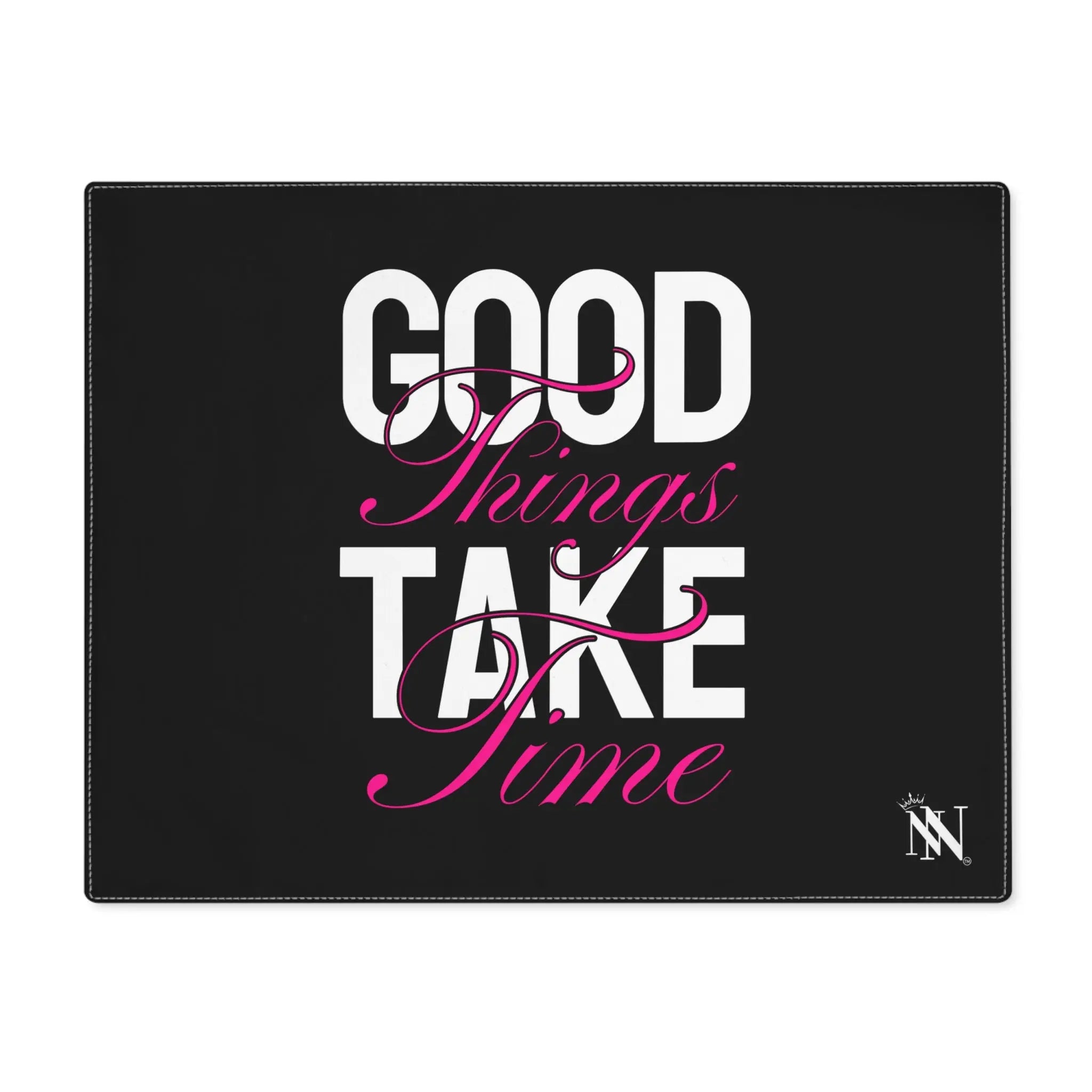 Good Things Take Time | Mix & Match Playful Fun-Flirty Lovers’ Toy Mats