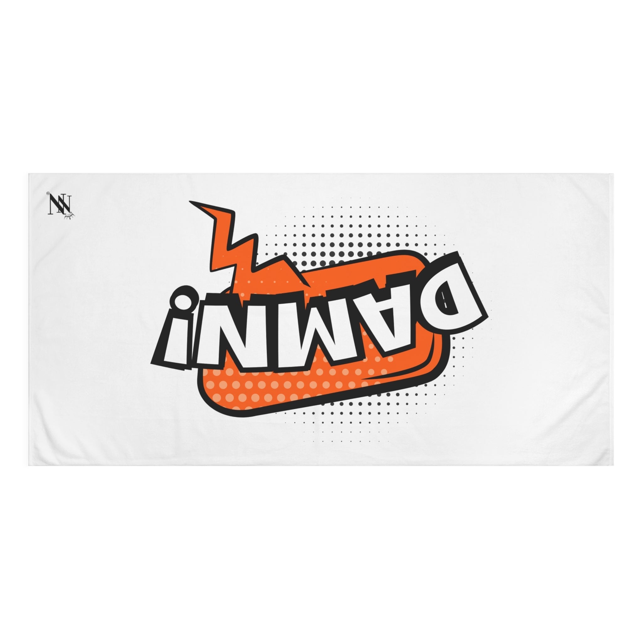 Thinking Damn! Cartoon Fun | Mix & Match XL Fun-Flirty Lovers’ Towels