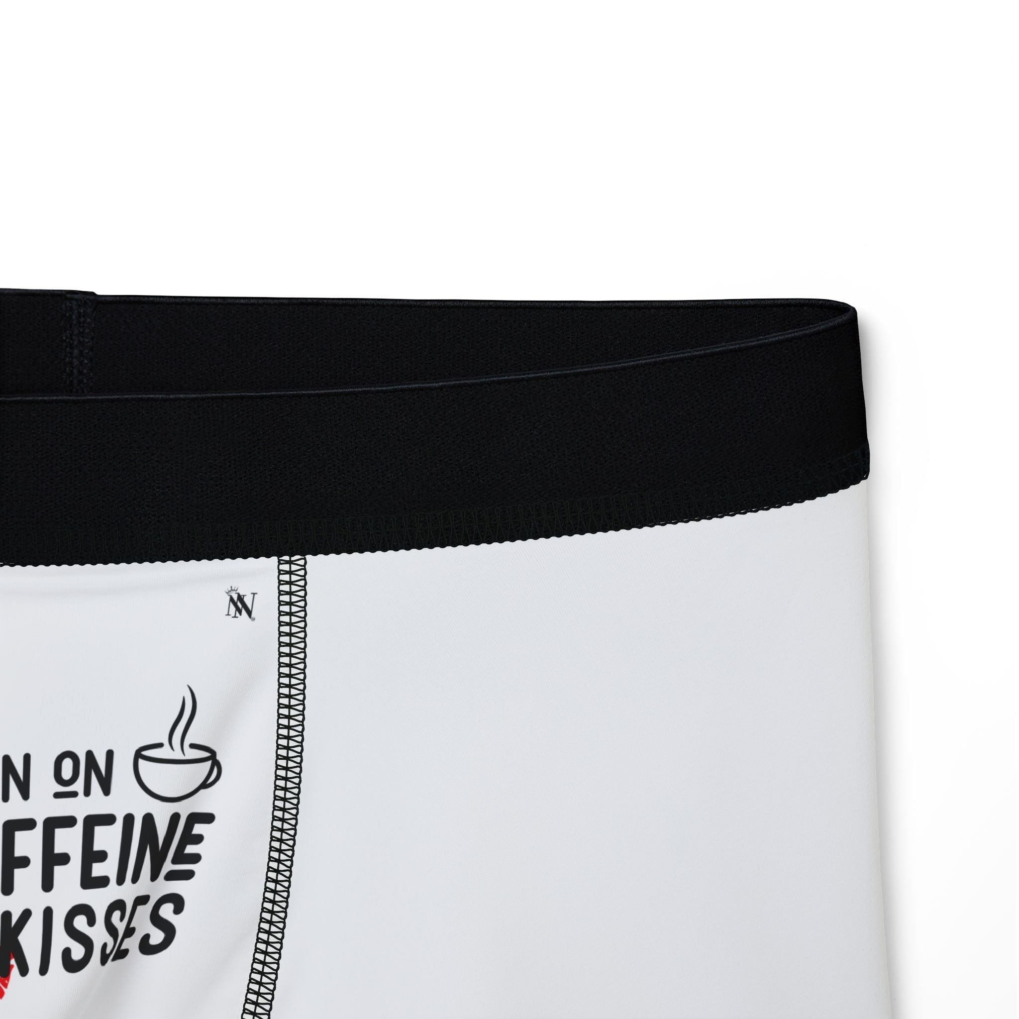 I Run on Caffeine & Kisses | Mix & Match Fun-Flirty Lovers’ Boxer Briefs