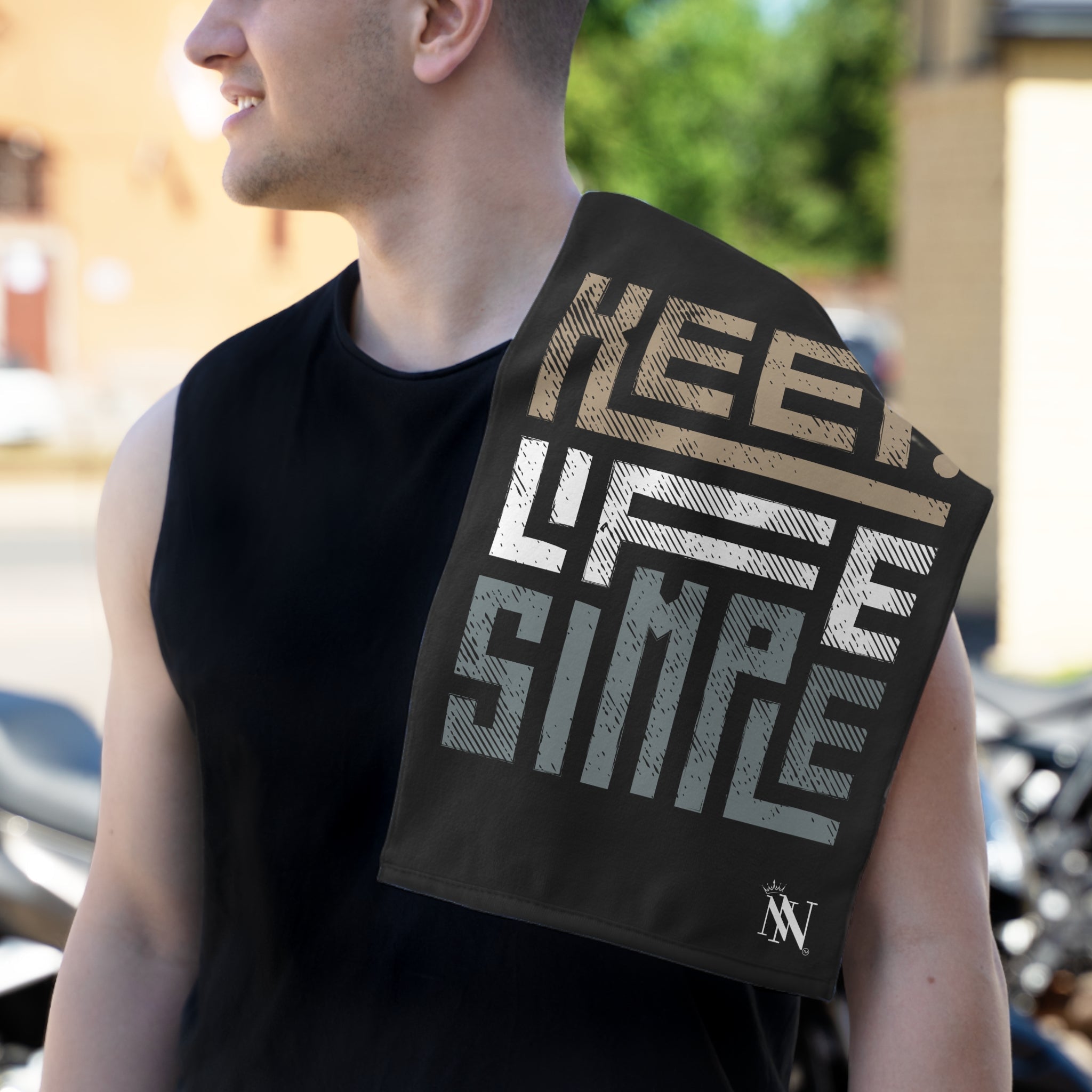 Keep Life Simple | Mix & Match Soft Fun-Flirty Lovers’ Towels