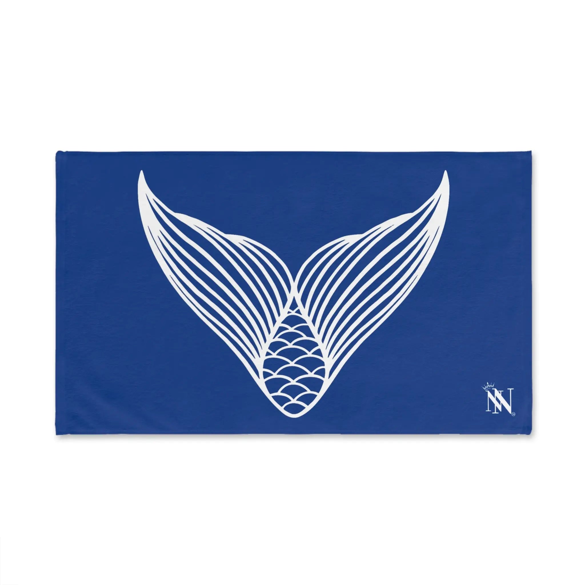 Mermaid Tail Blue Cum Towel