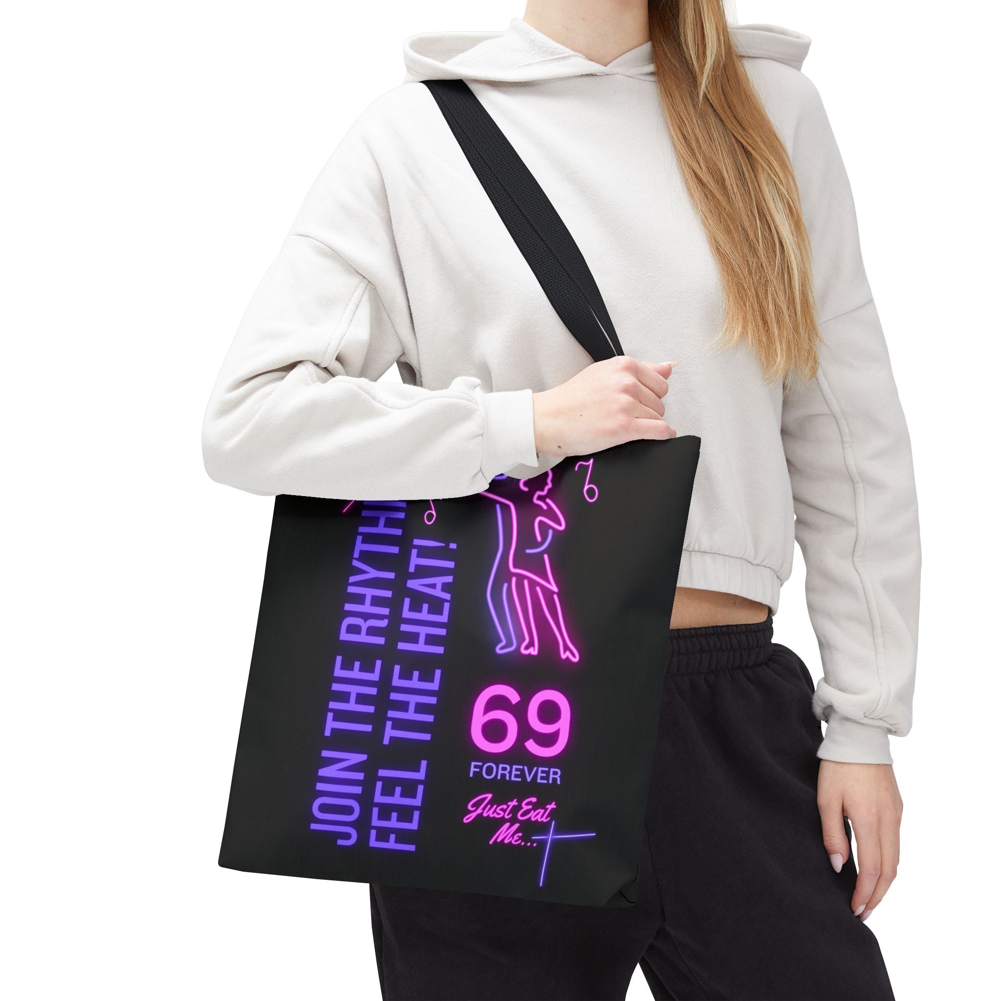Sixty-Nine Forever Neon Fun Everyday Cute Tote Bag