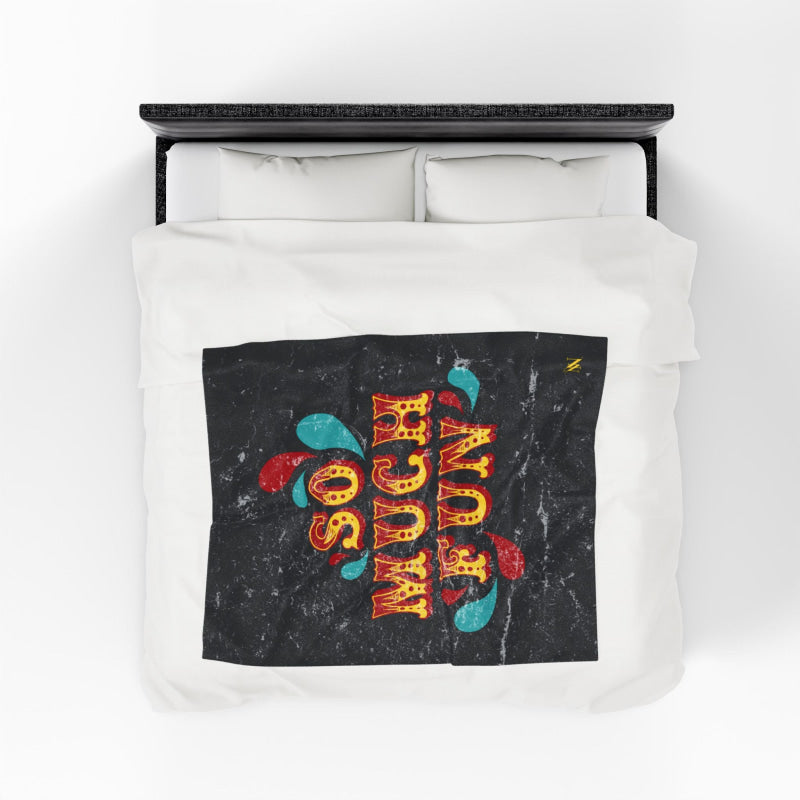 So Much Fun | Mix & Match Velveteen Fun-Flirty Lovers’ Blankets