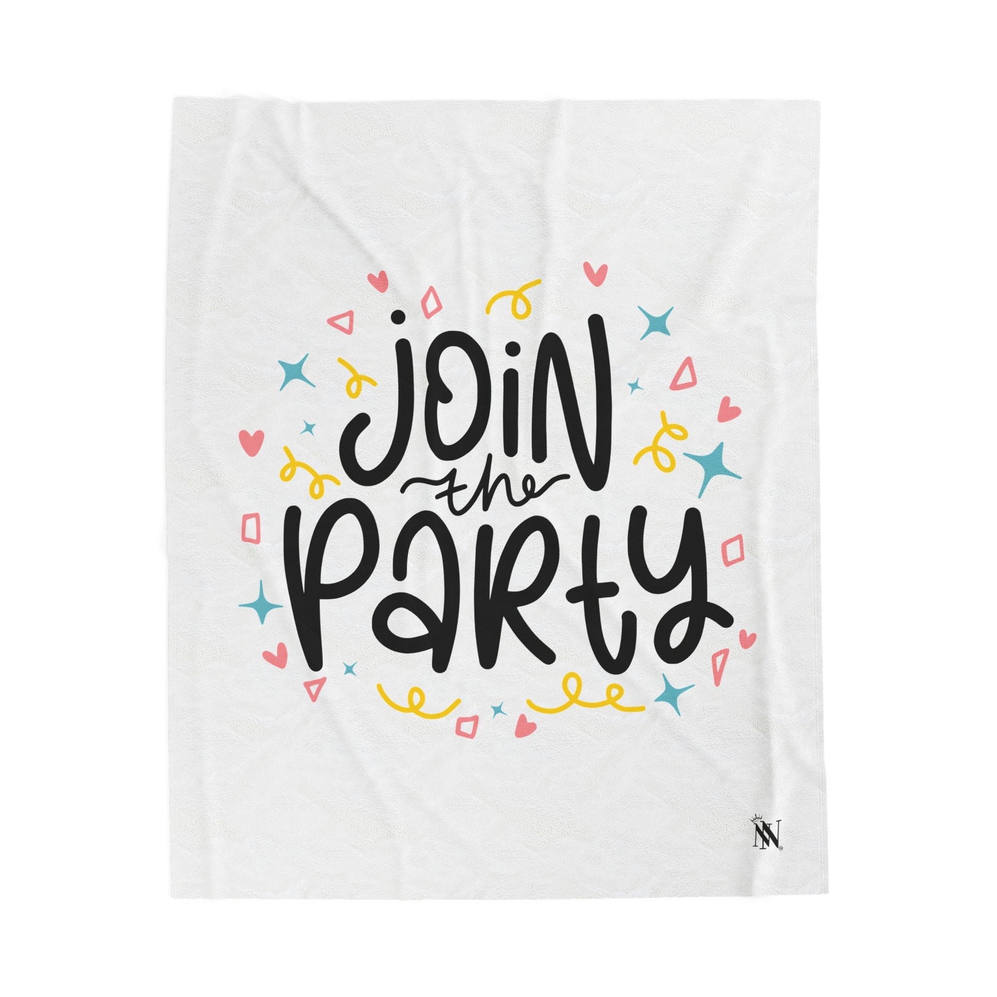 Join the Party | Mix & Match Velveteen Fun-Flirty Lovers’ Blankets