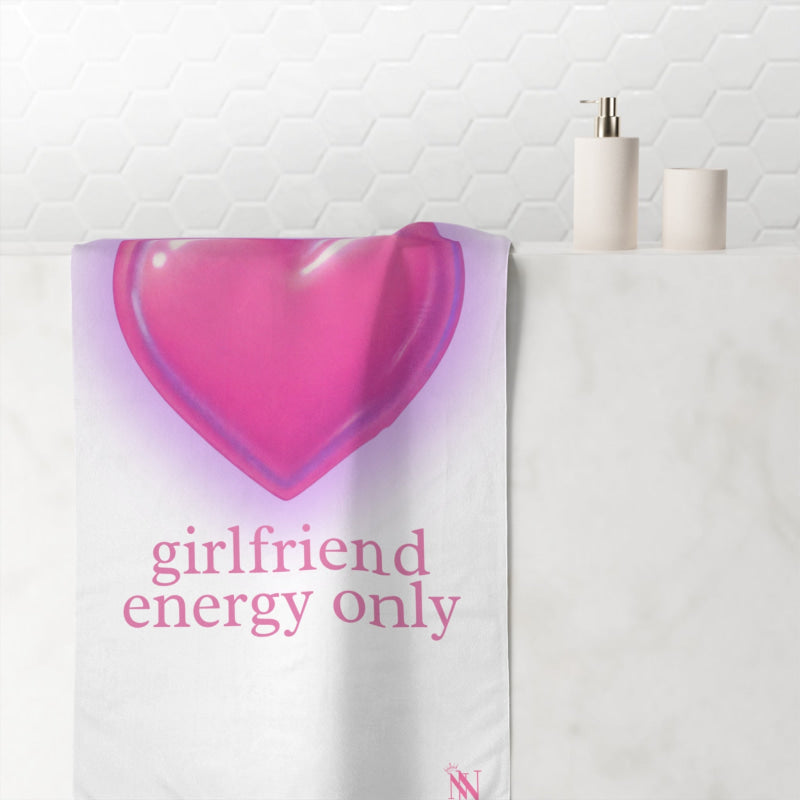 Girlfriend Energy Only | Mix & Match XL Fun-Flirty Lovers’ Towels