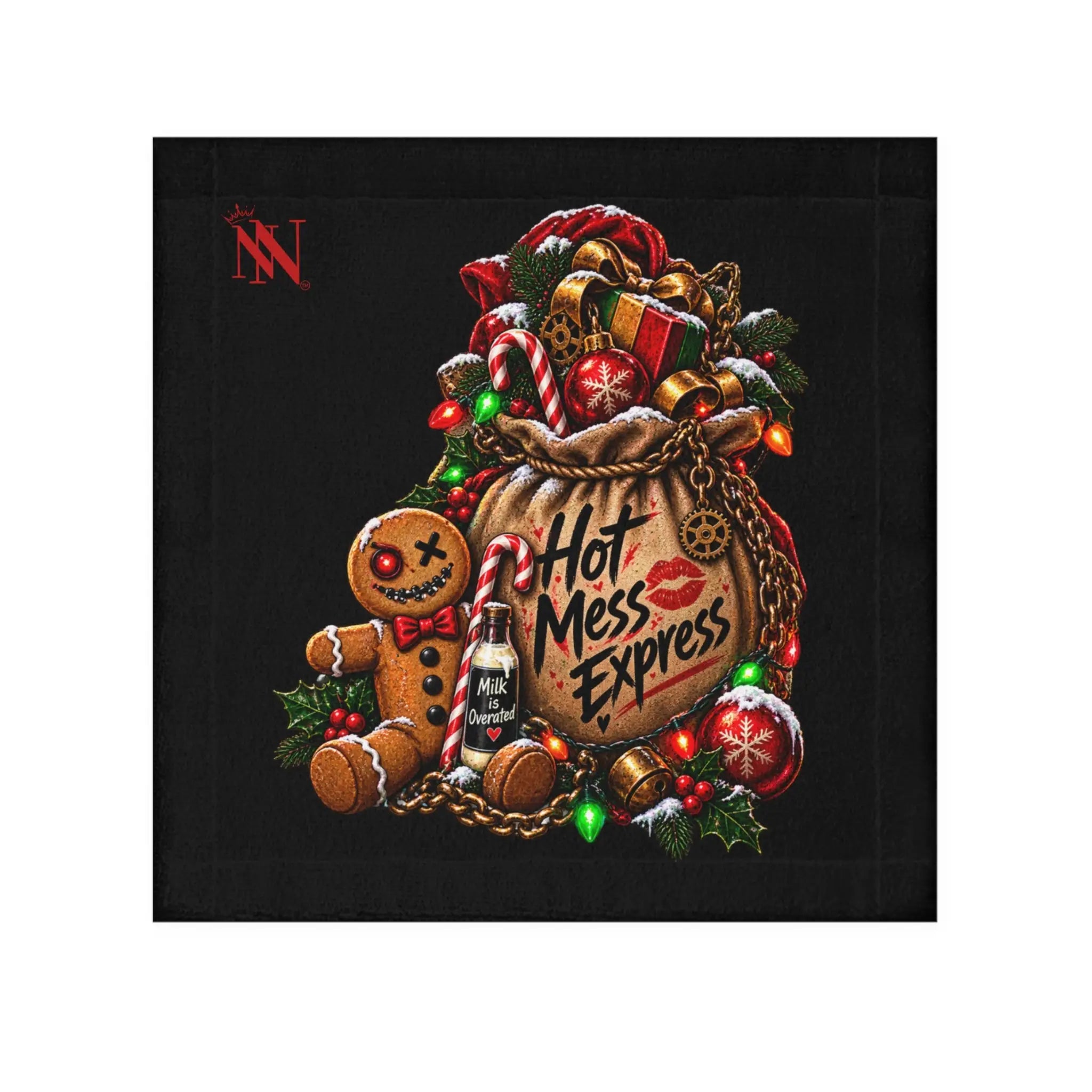 Hot Mess Express Christmas | Nectar Napkins Lils’ Fun-Flirty Lovers’ Towels