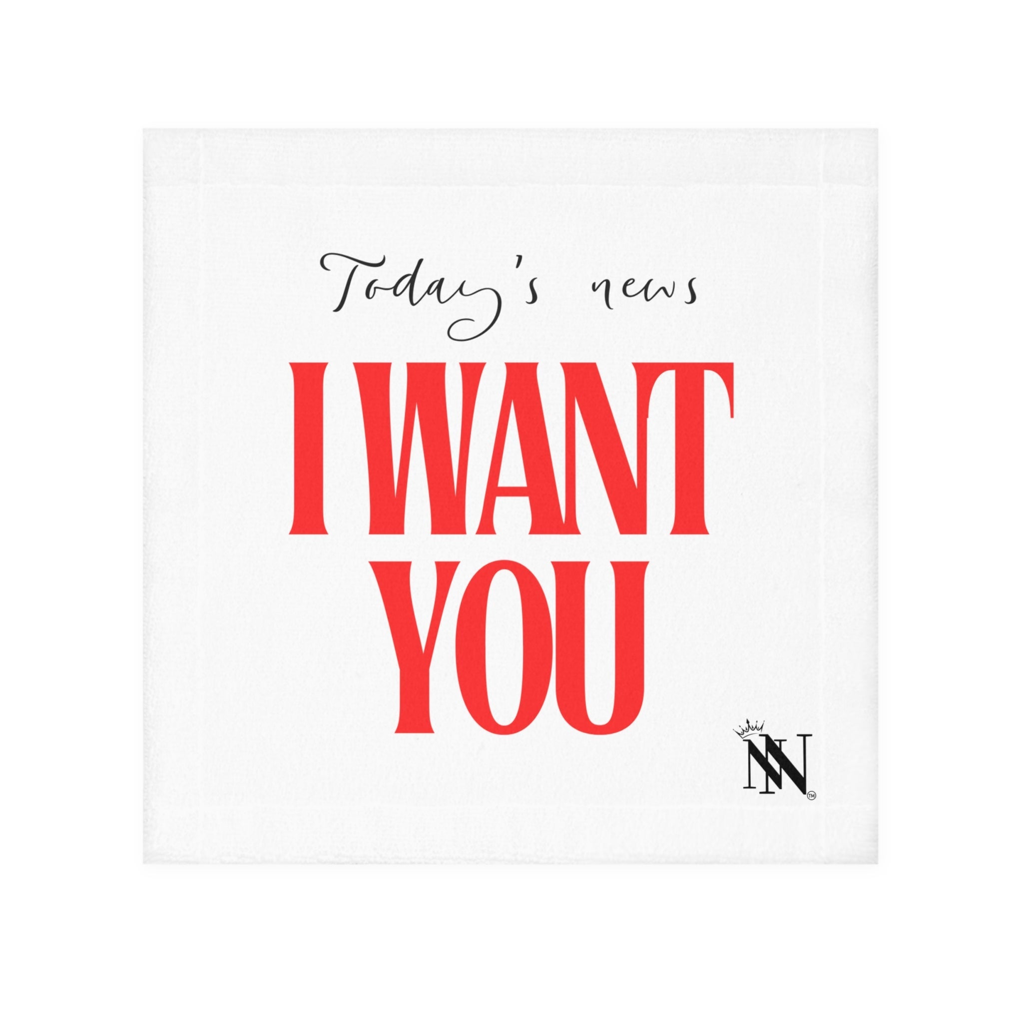 Today’s News I Want You | Mix & Match Lils’ Fun-Flirty Lovers’ Towels