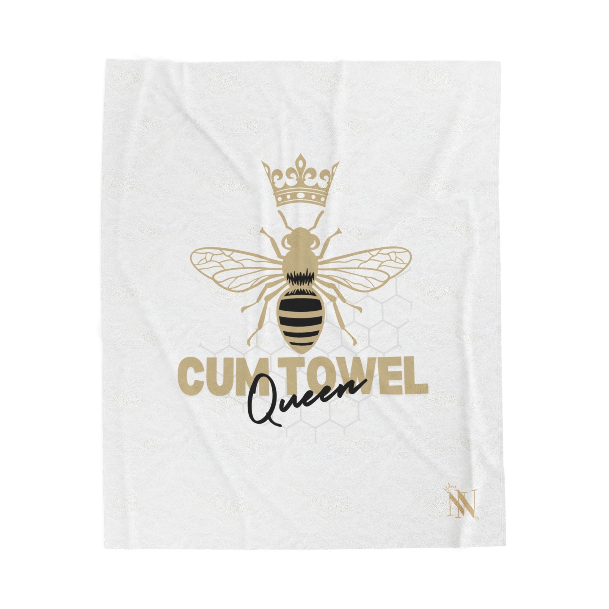 Cum Towel Queen | Mix & Match Fun-Flirty Lovers’ Blankets