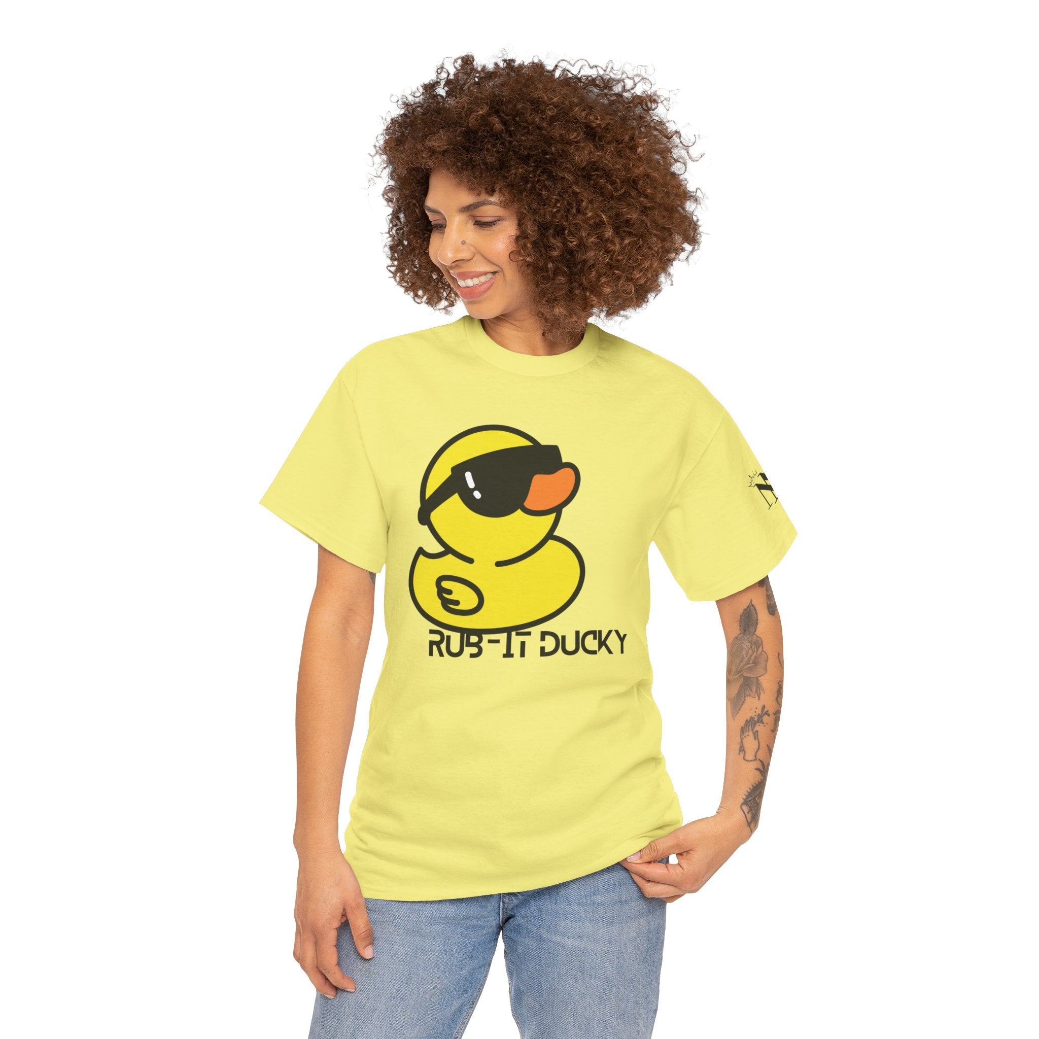 Rub-It Ducky | Mix & Match 100% Cotton Unisex Fun-Flirty Lovers’ Tees