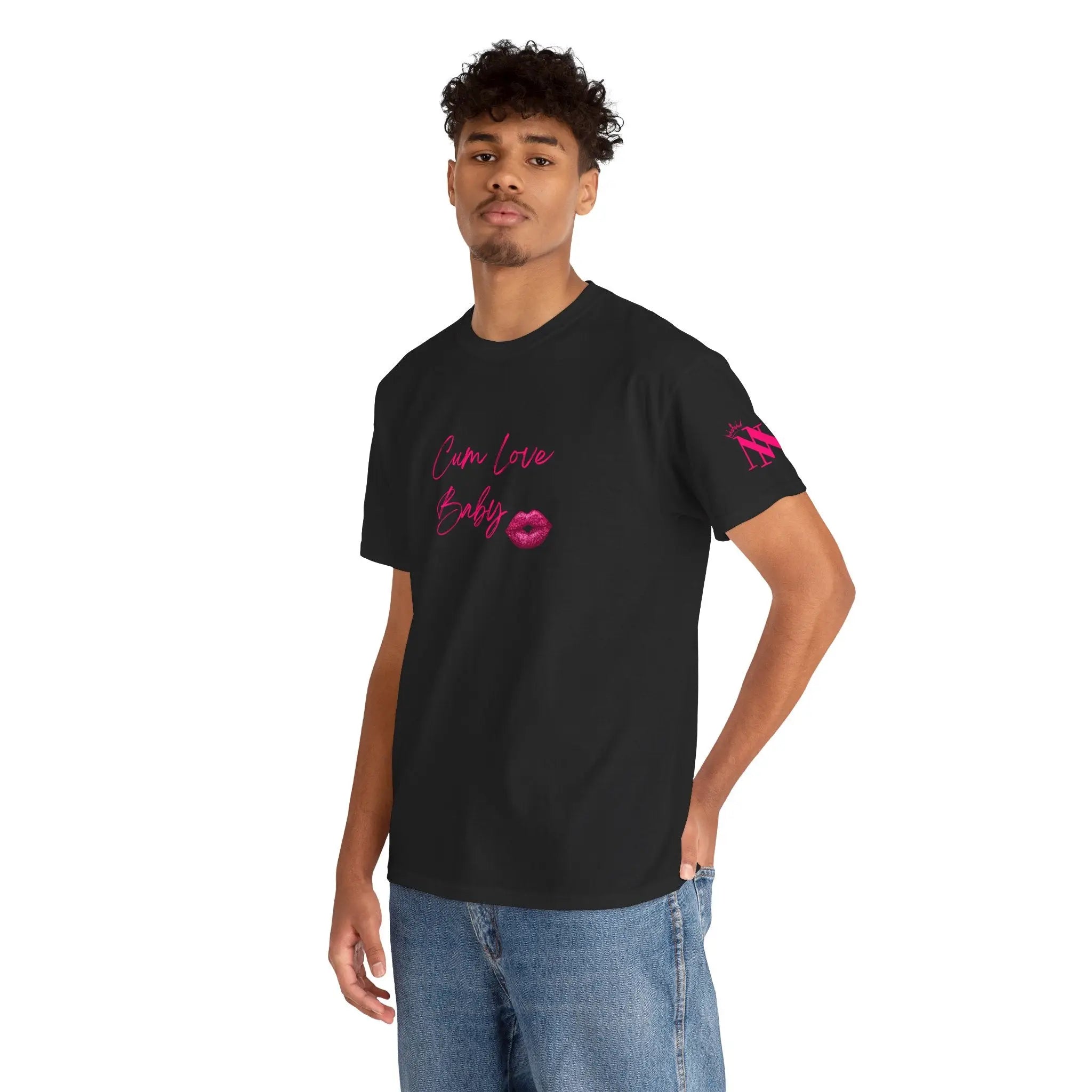 Cum Love Baby Kiss Mark T-Shirt