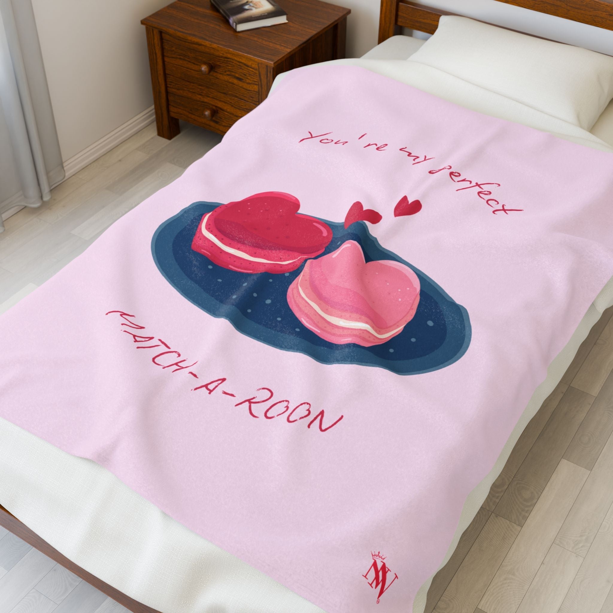 You’re My Perfect Match-A-Roon | Mix & Match Soft Fun-Flirty Lovers’ Blankets