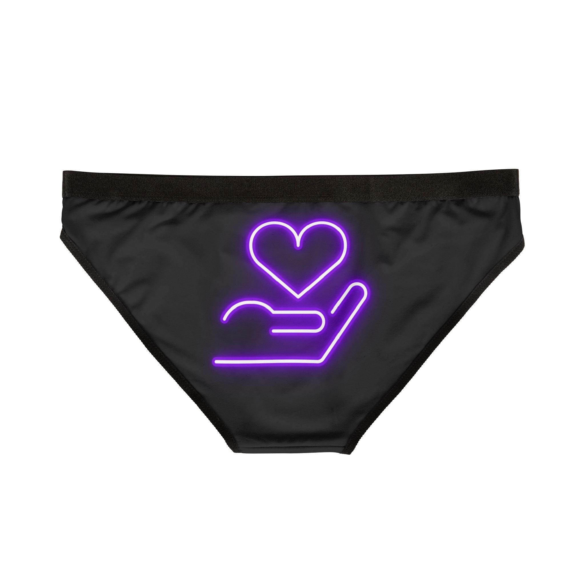 My Purple Heart in Your Hand | Mix & Match Women’s Fun-Flirty Lovers’ Panties