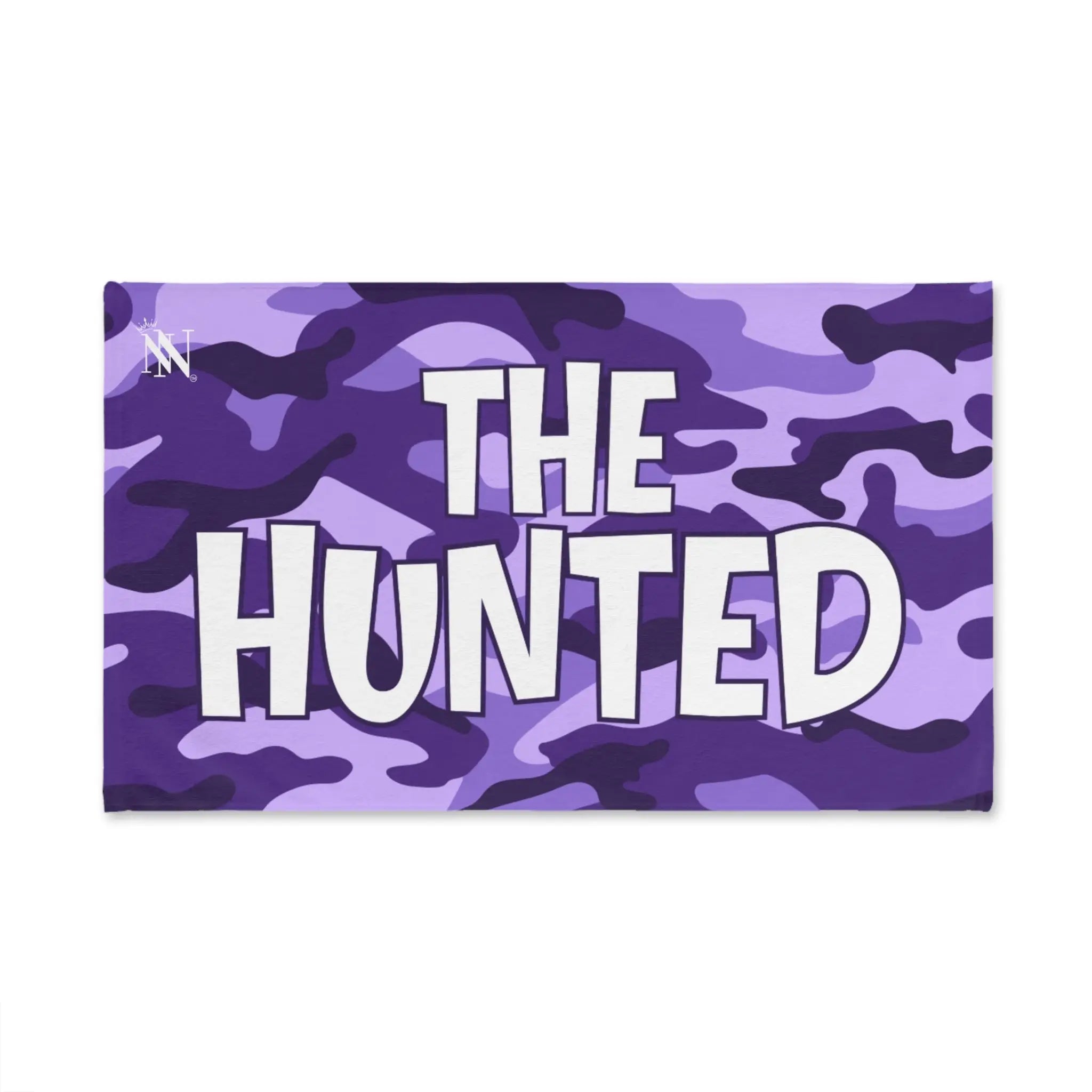 The Hunted Purple Camo Cum Towel
