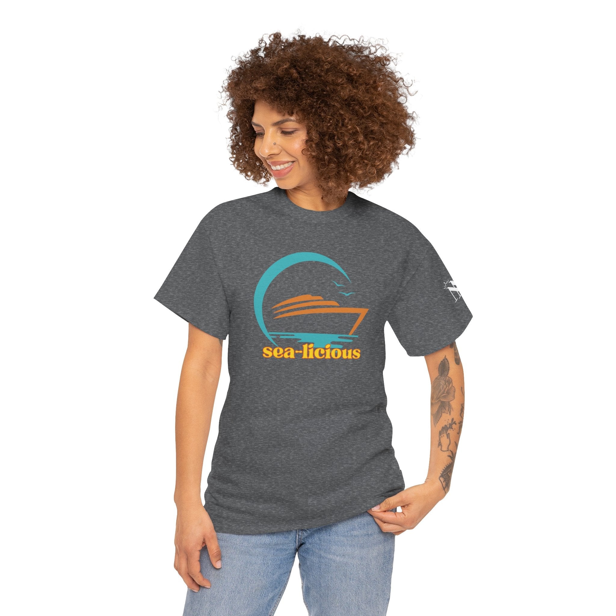 SEA-licious Vacation | Mix & Match 100% Cotton Unisex Fun-Flirty Lovers’ Tees