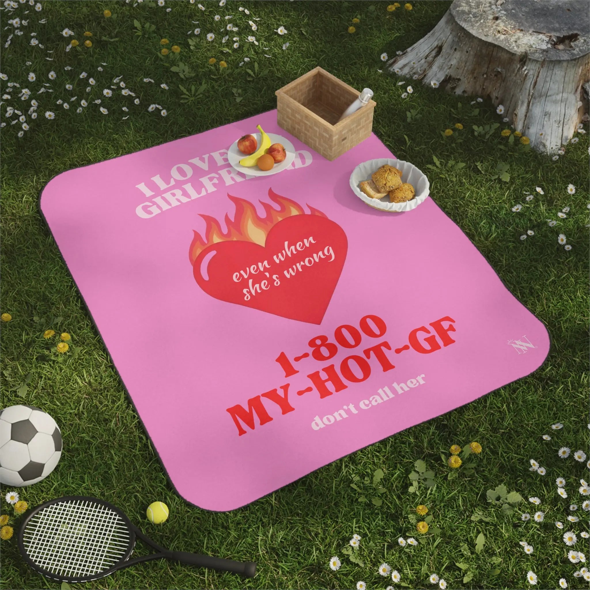 My Hot GF | Mix Match Fun-Flirty Lovers’ Water-Resistant Blankets
