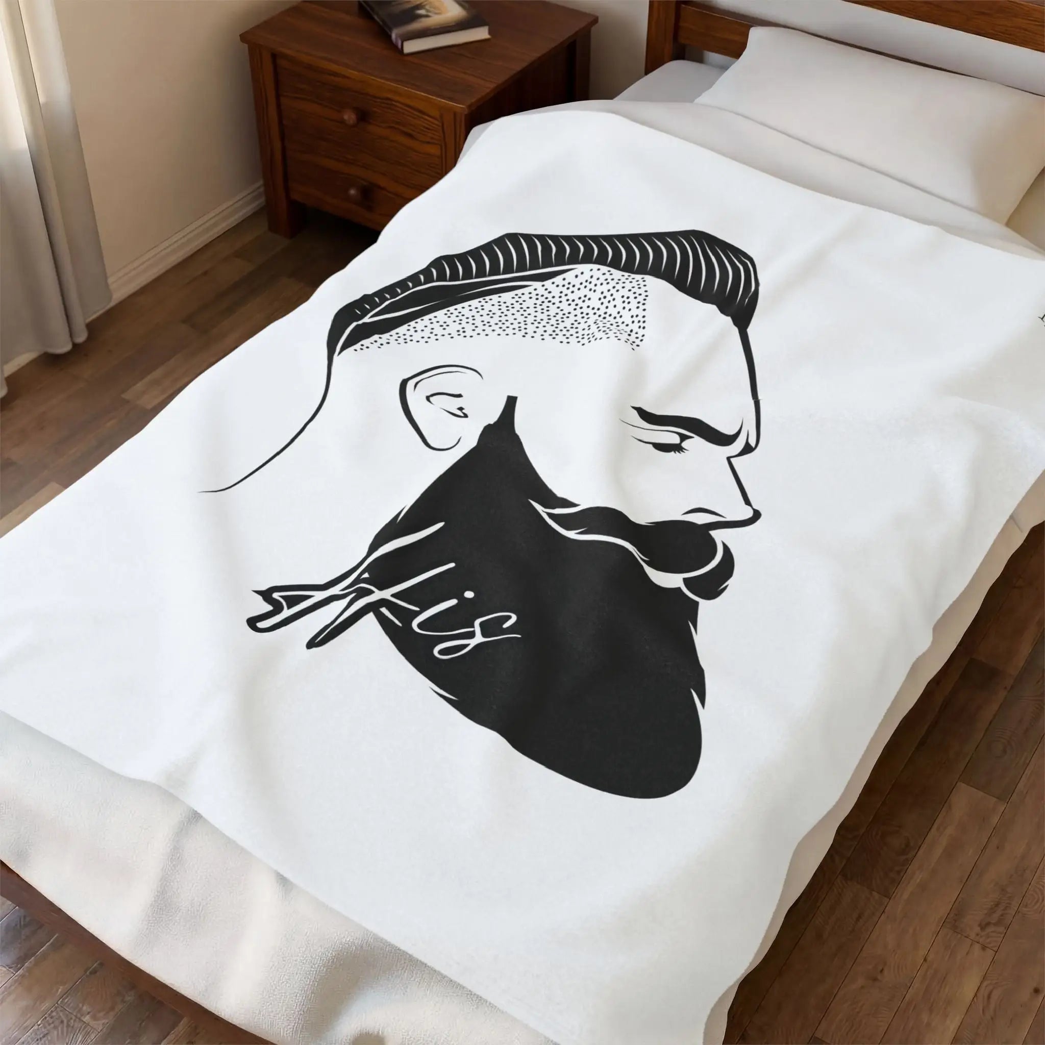 His Beard Romantic Gifts Love Blanket