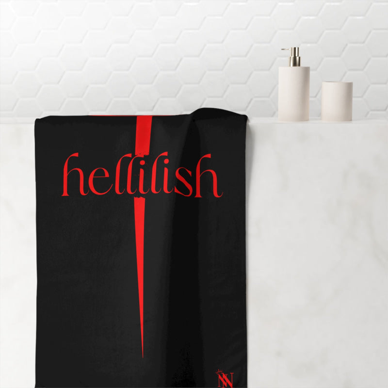 Hellish | Mix & Match XL Fun-Flirty Lovers’ Towels