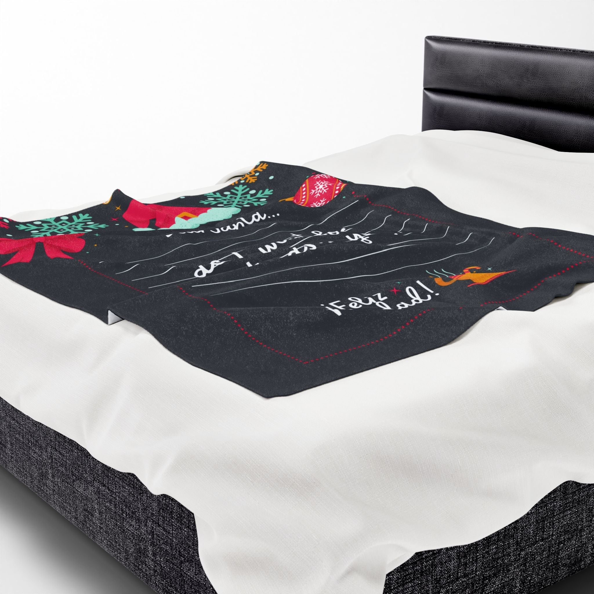 Dear Santa | Mix & Match Velveteen Fun-Flirty Lovers’ Blankets
