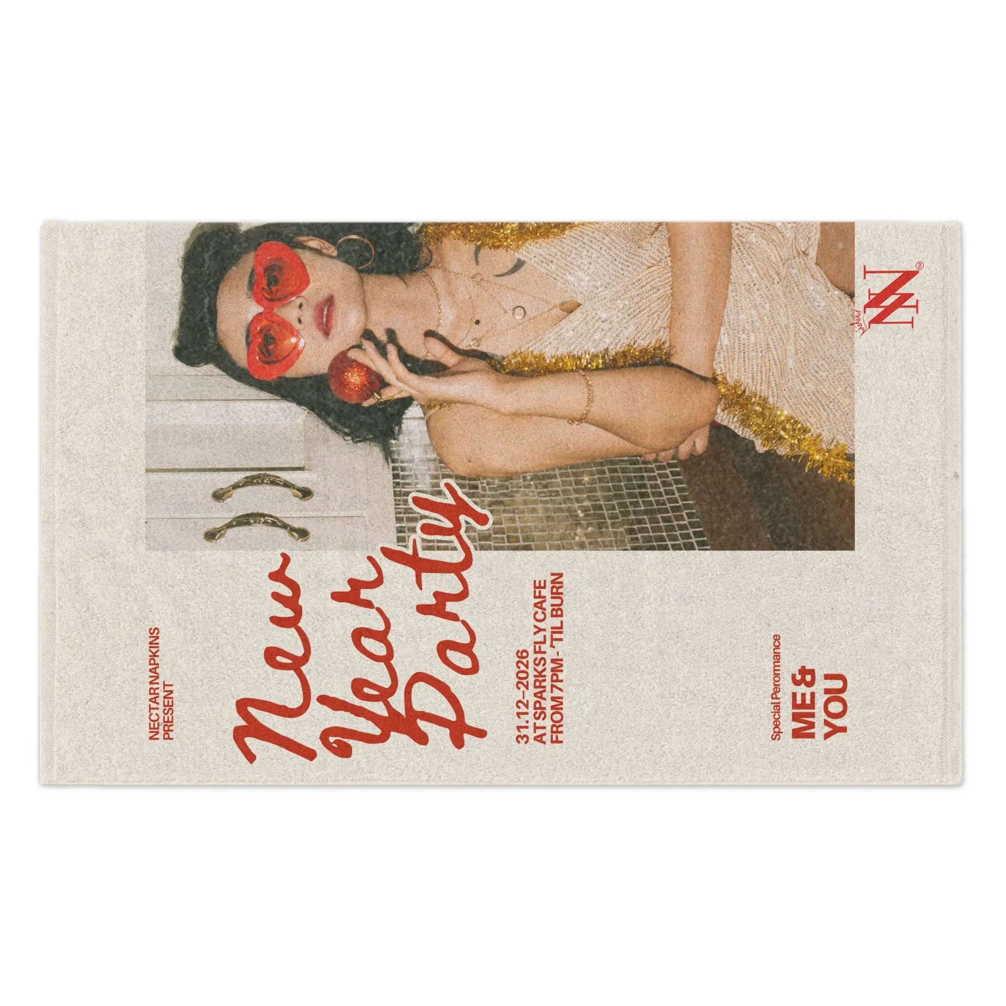 New Year Party | Mix & Match Soft Fun-Flirty Lovers’ Towels