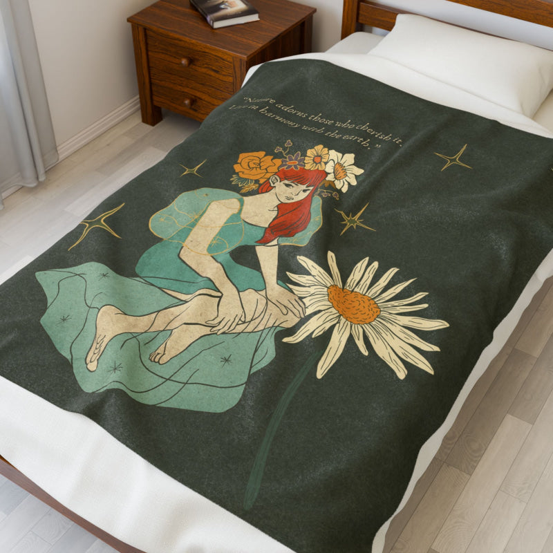 Nature Adorns | Mix & Match Soft Fun-Flirty Lovers’ Blankets