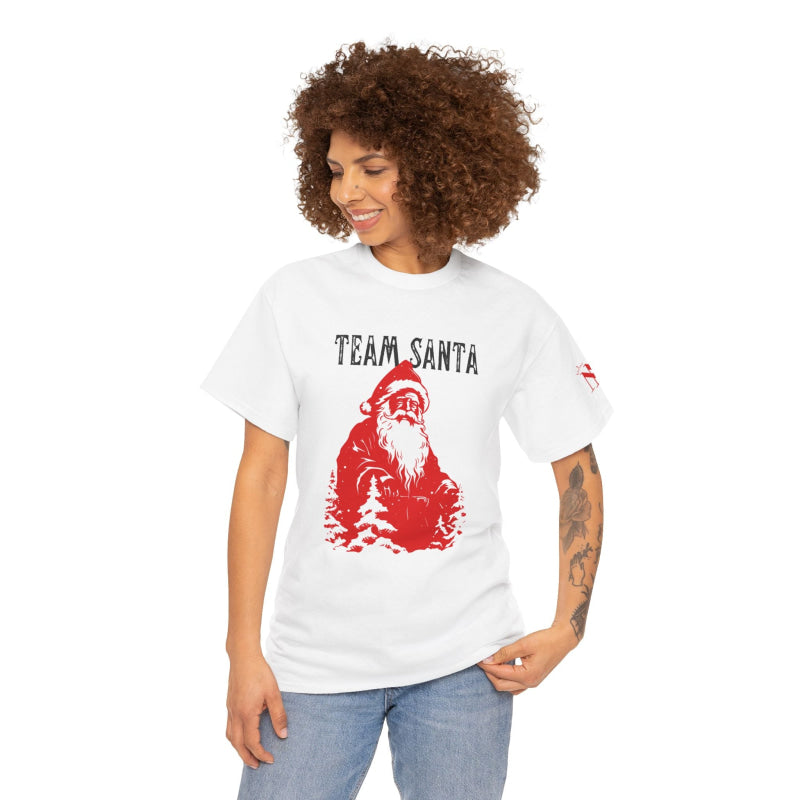 Team Santa | Mix & Match Cotton Unisex Fun-Flirty Lovers’ T-Shirts