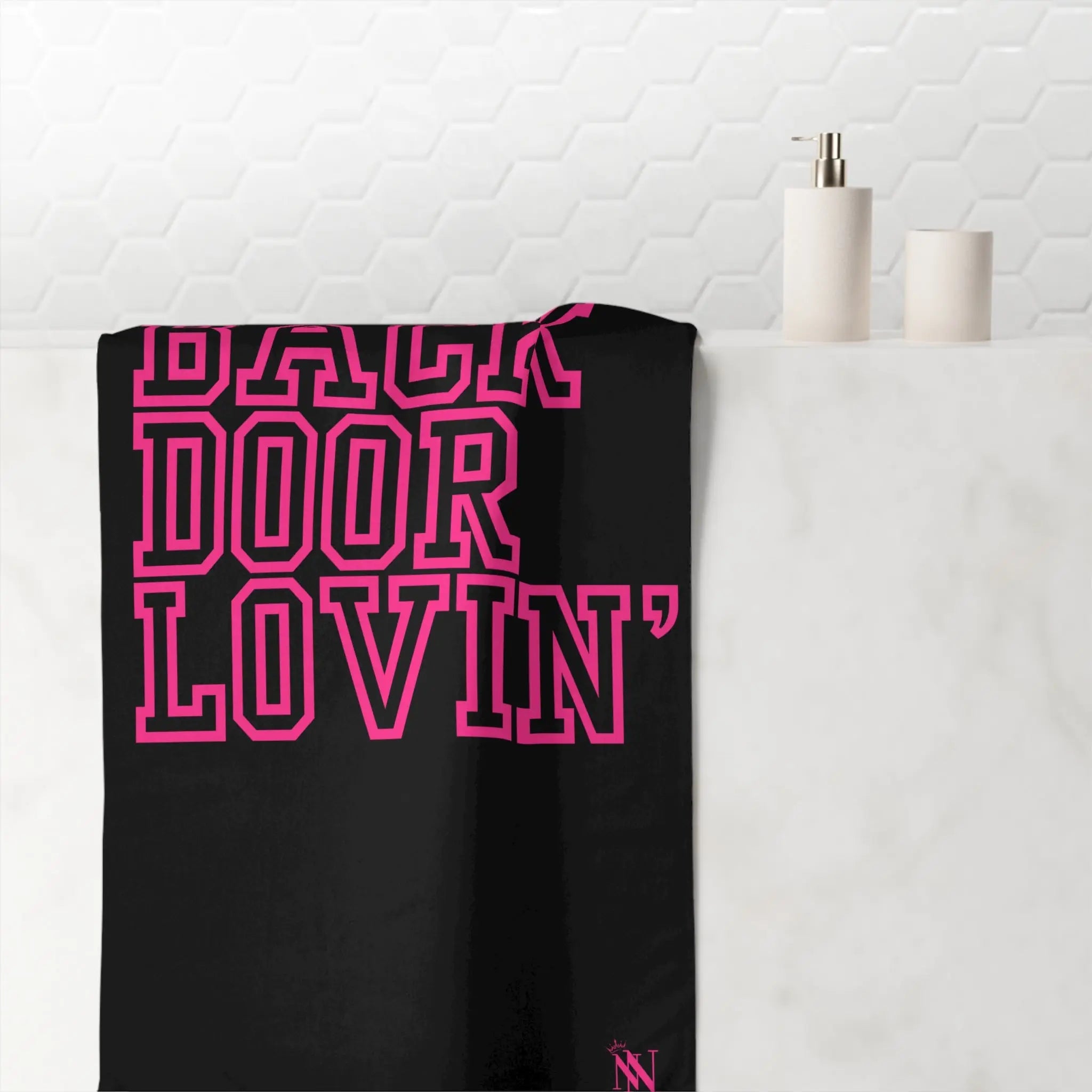 Back Door Lovin’ | Mix & Match Naughty XL Fun-Flirty Lovers’ Towels
